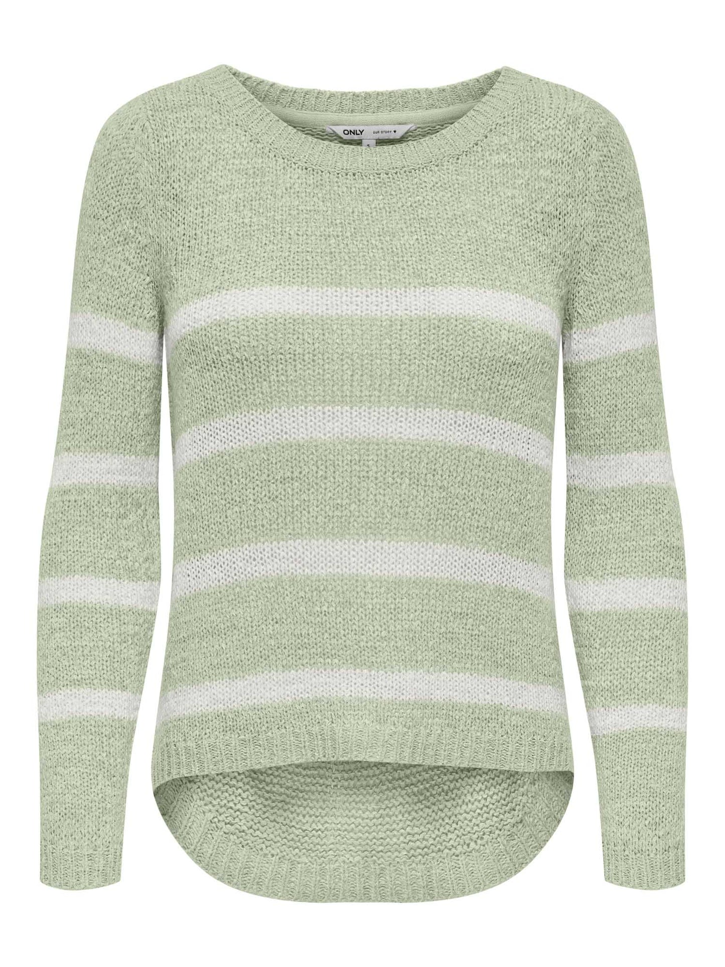 Only Maglia donna in tessuto azzurra versatile e casual