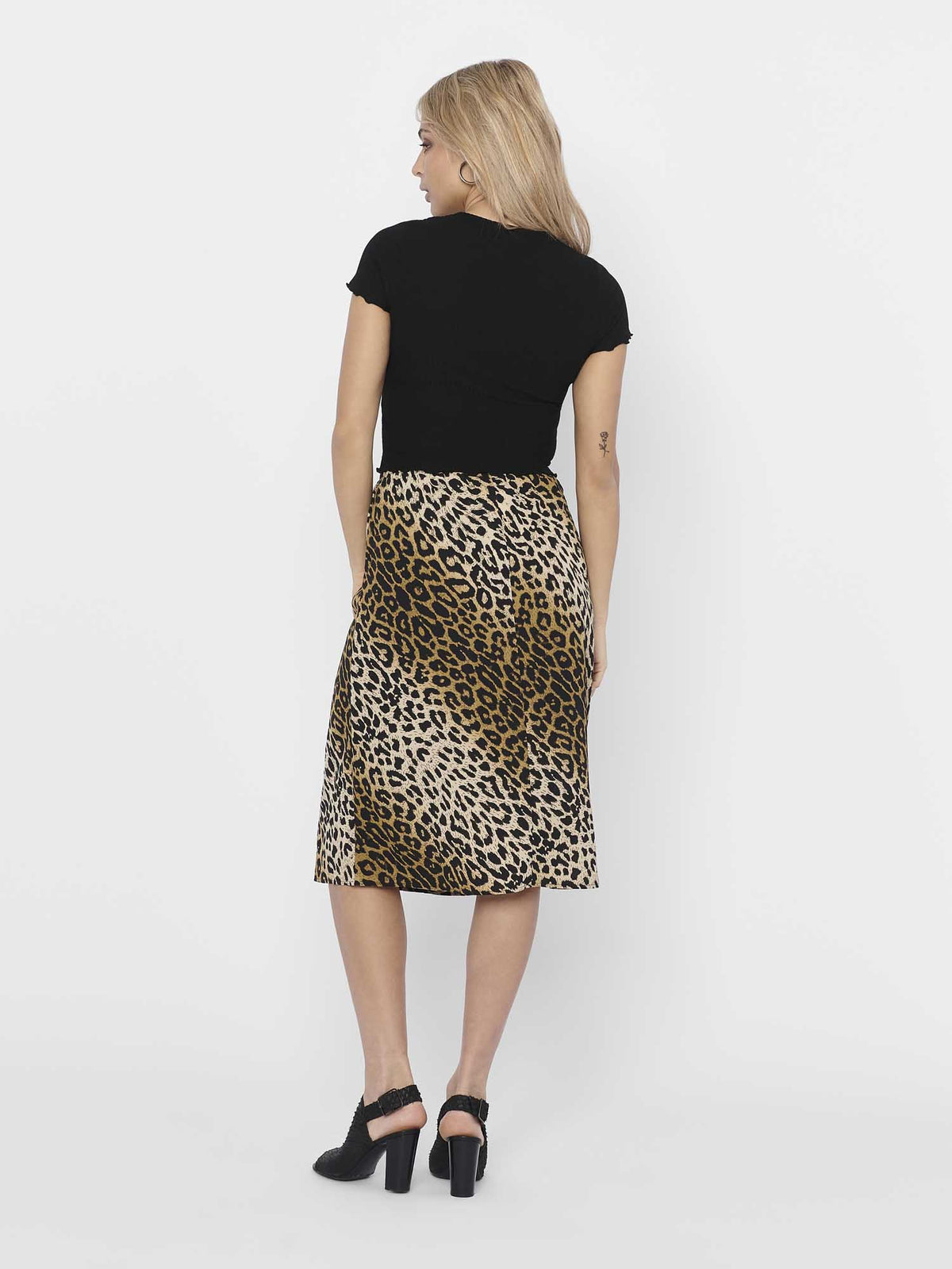 Only emma t-shirt da donna nero