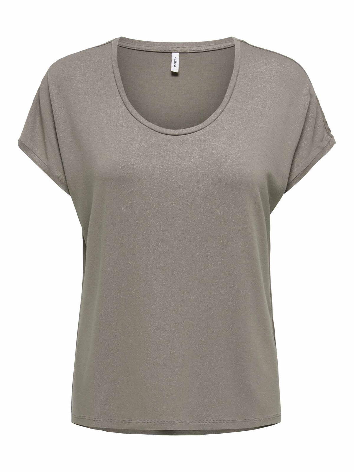 Only carrie t-shirt da donna nocciola