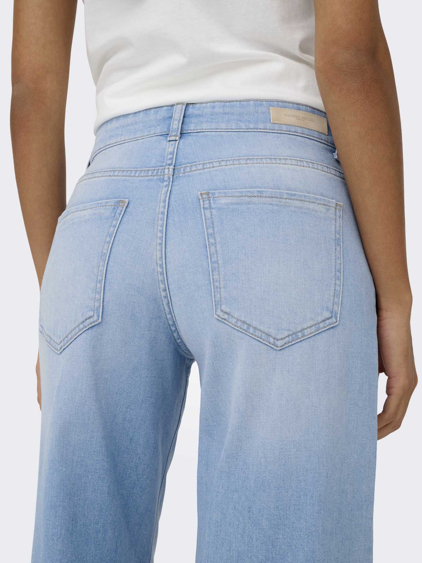 Jeans Only California Wide da donna in denim chiaro