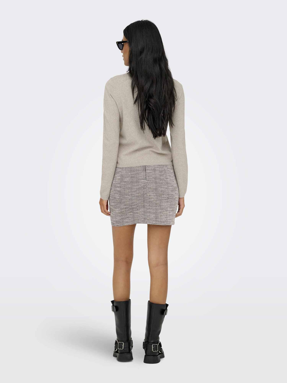 Only loyal cardigan maglia da donna beige