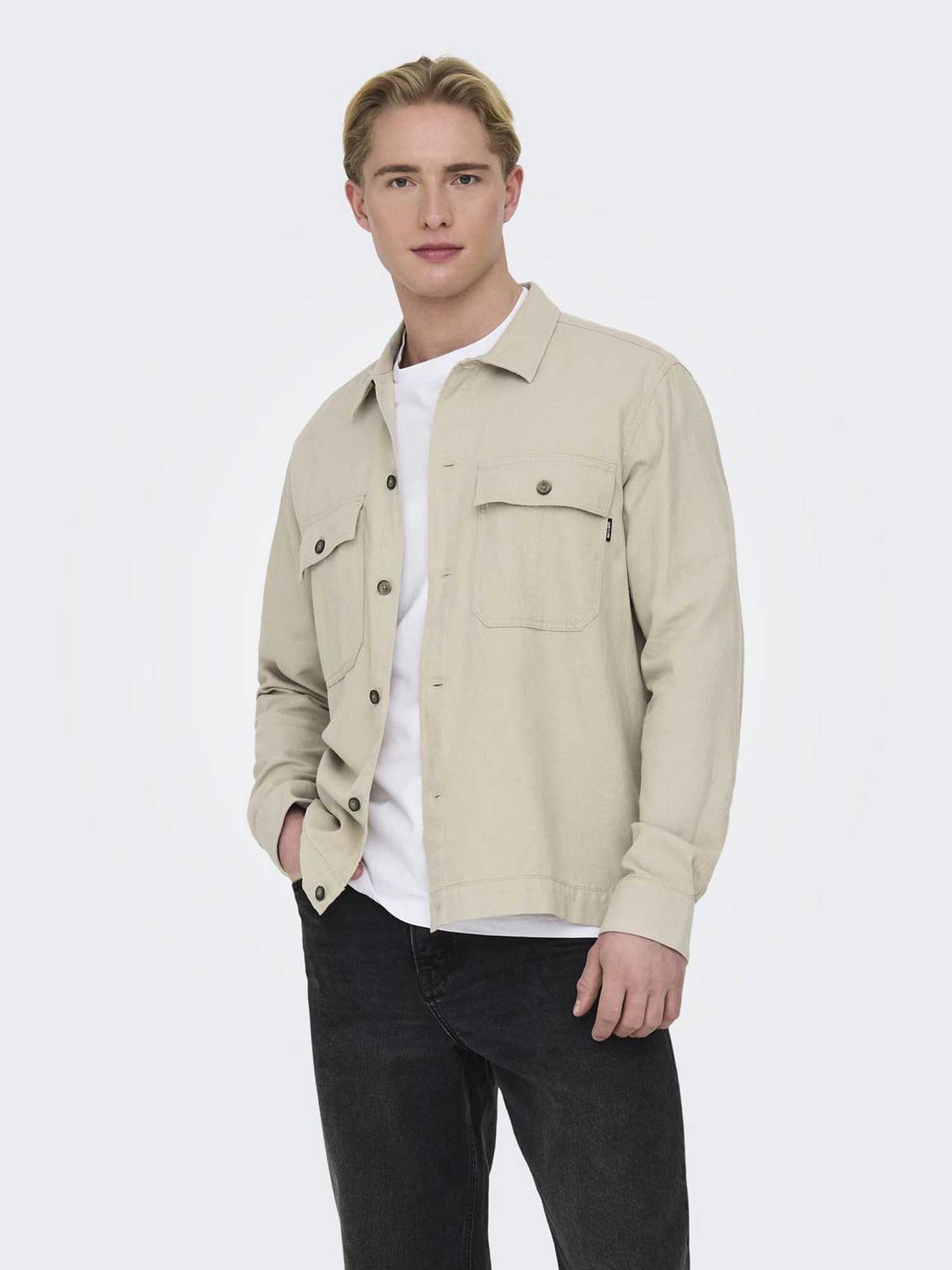 ONLY&SONS N. KENNET - BEIGE