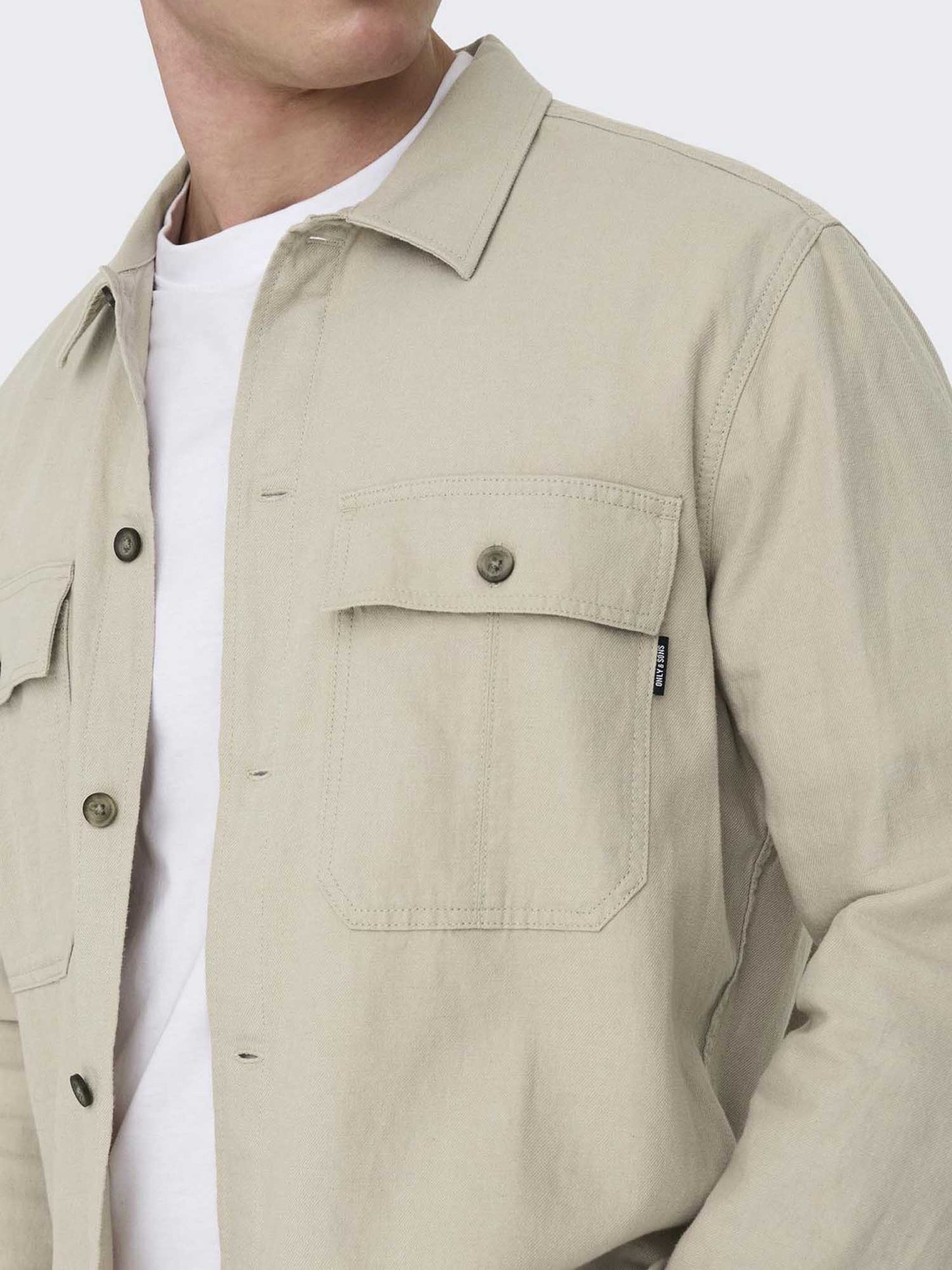ONLY&SONS N. KENNET - BEIGE