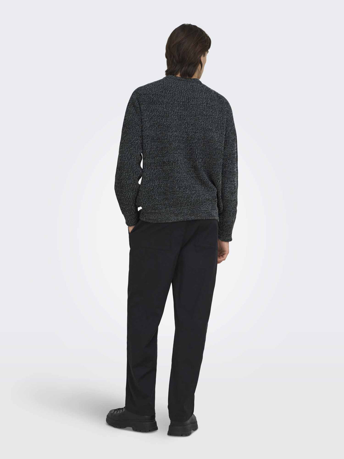 Only & Sons Onsjoin, maglia da uomo nera