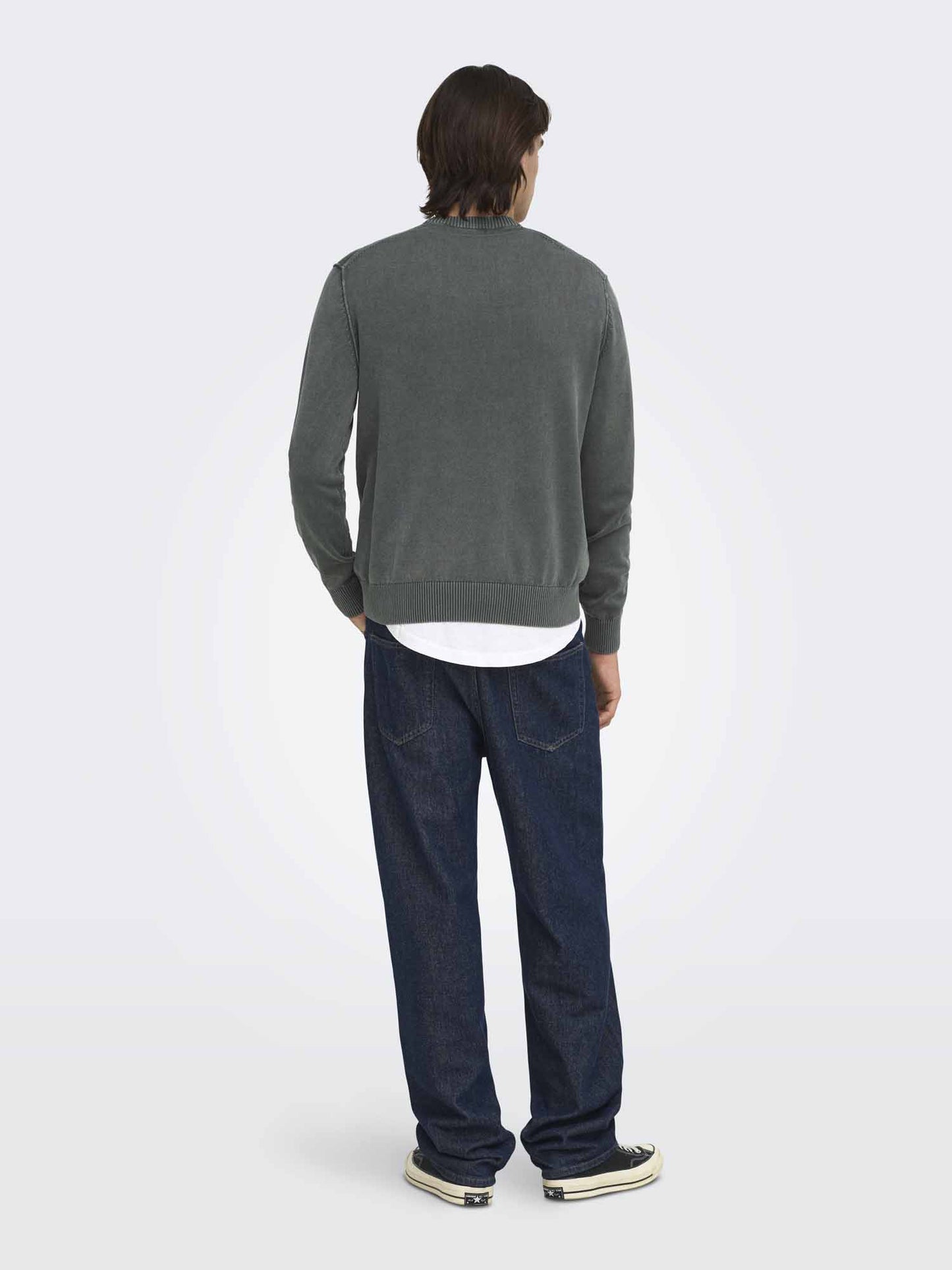 Only & Sons Onsgarson, maglia da uomo verde