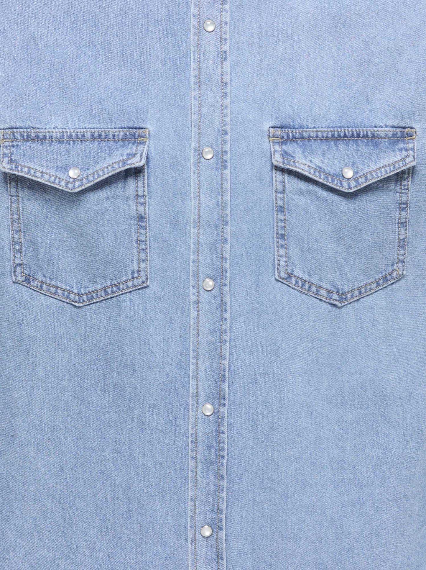 Only & Sons Onsbane, camicia di jeans regular fit blu da uomo
