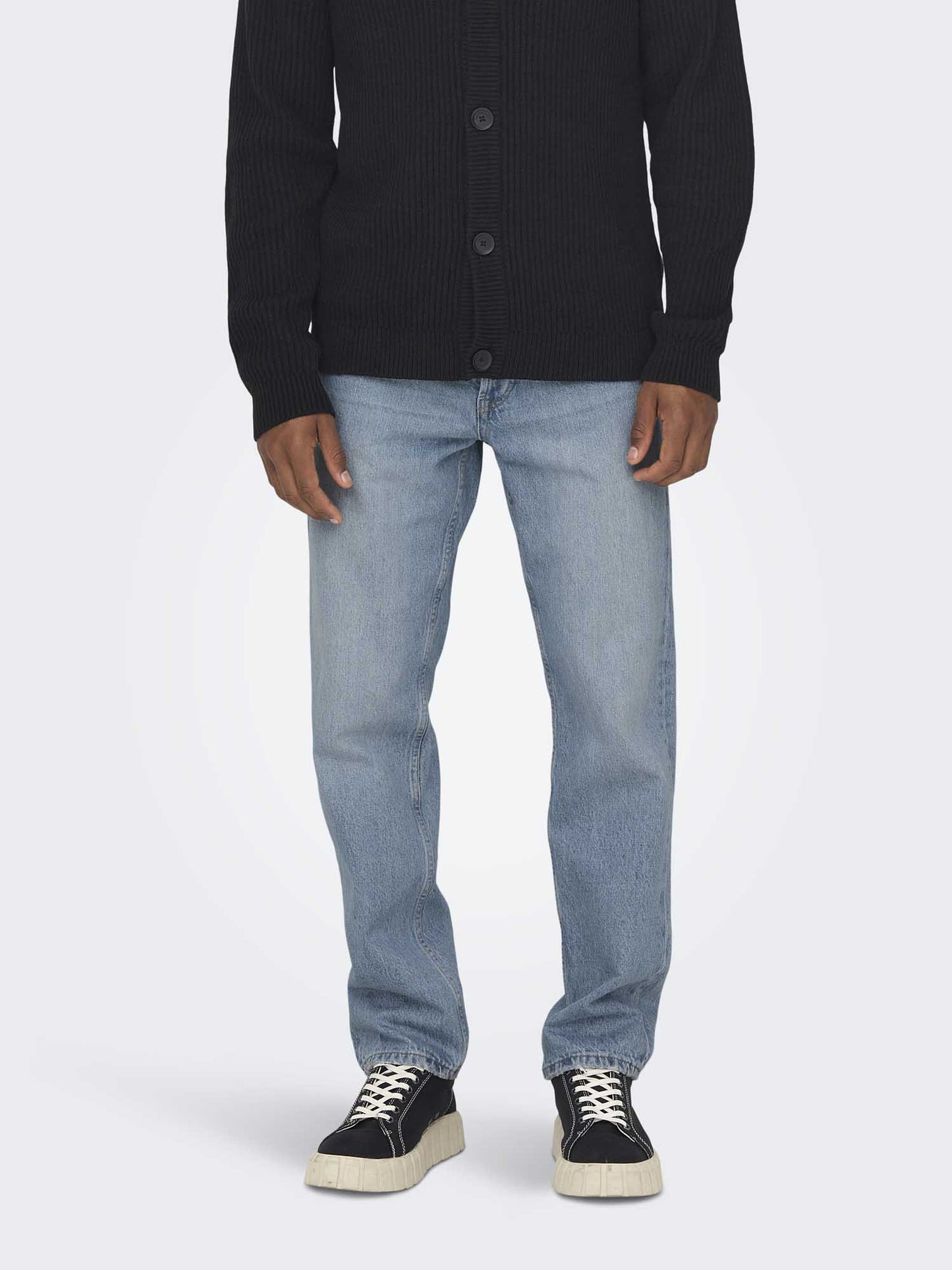 ONLY&SONS EDGE STRAI - JEANS CHIARO