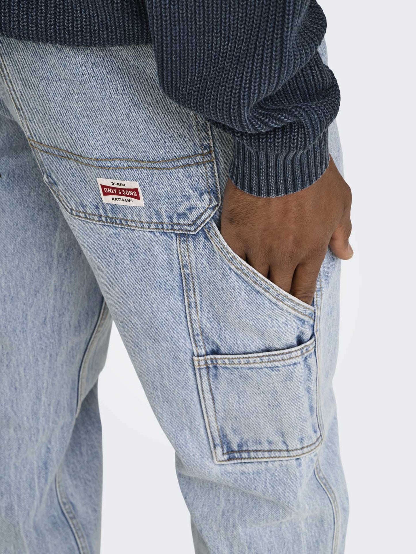 ONLY&SONS EDGE STRAI - JEANS CHIARO