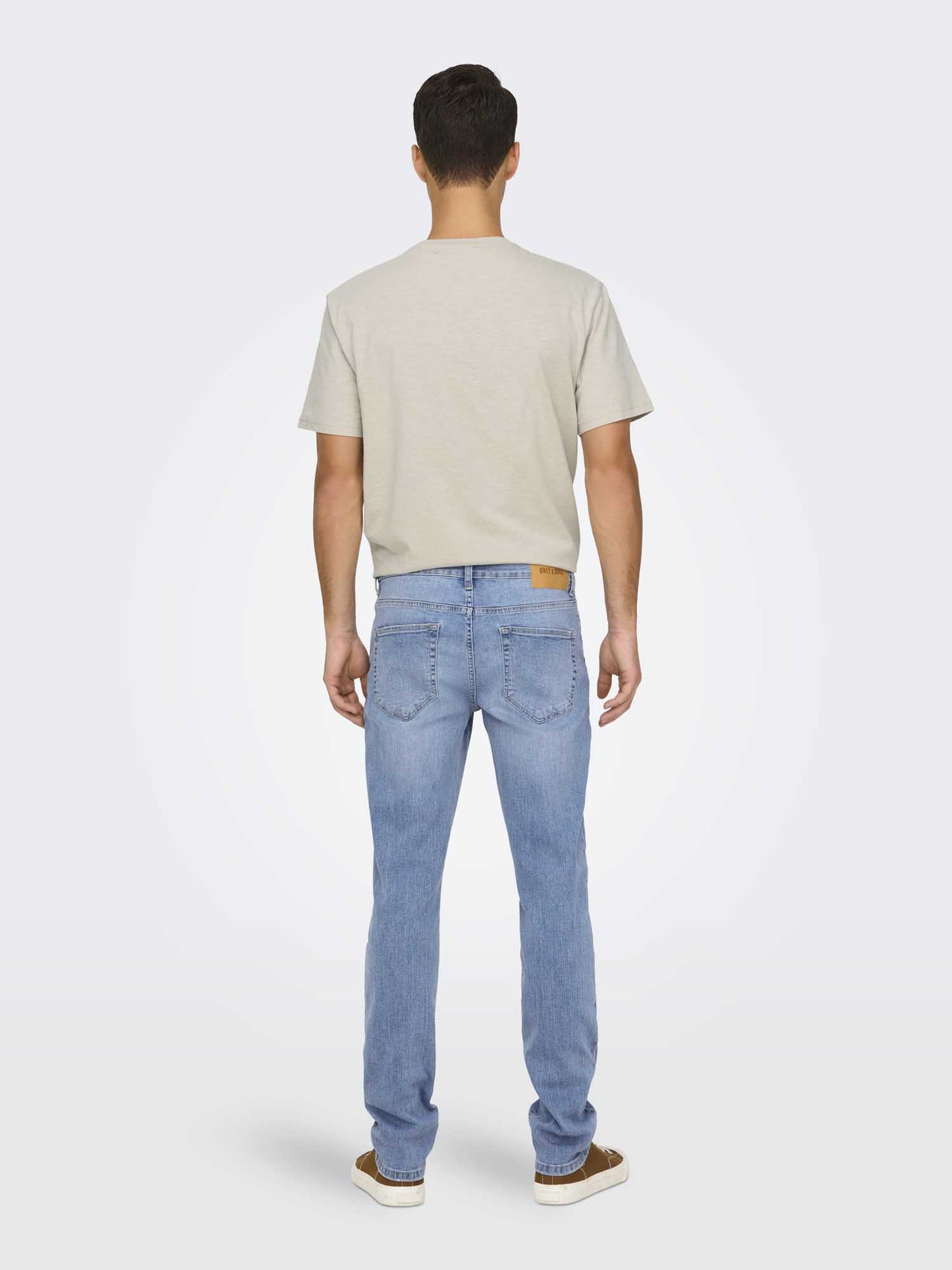 ONLY&SONS LOOM SLIM - JEANS CHIARO