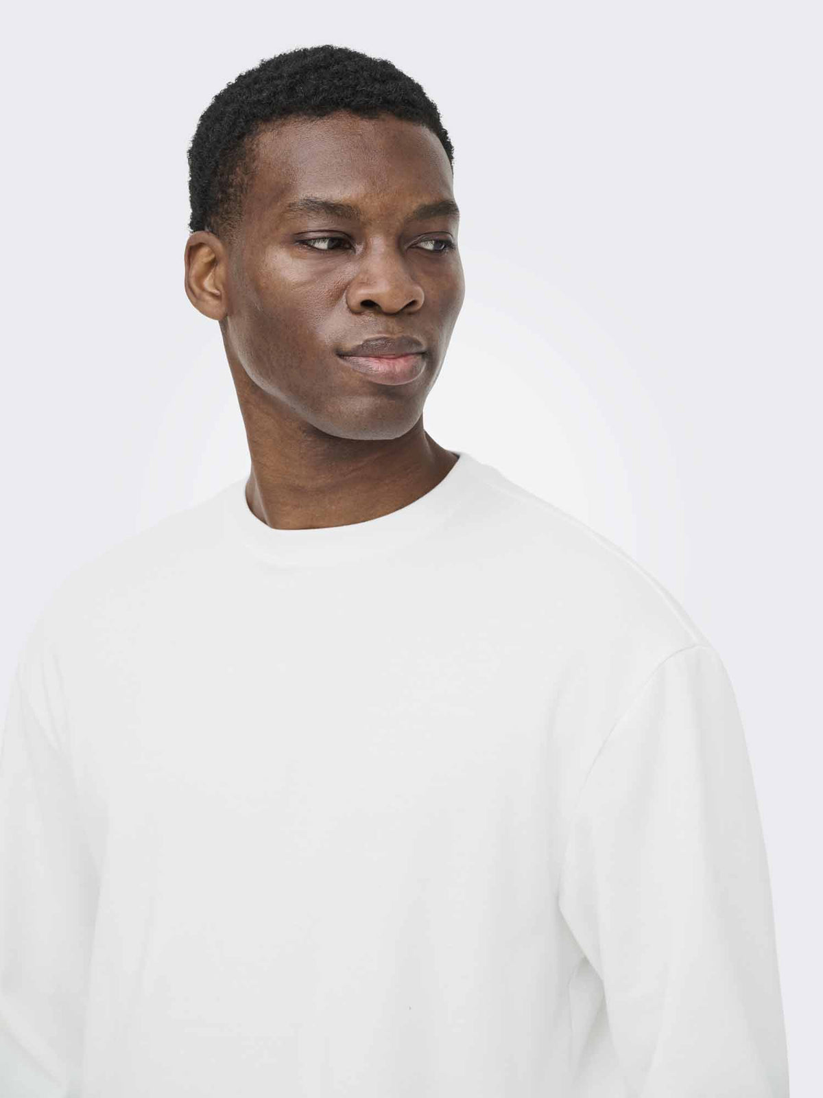 Only & Sons Caspian, t-shirt maniche corte da uomo bianca