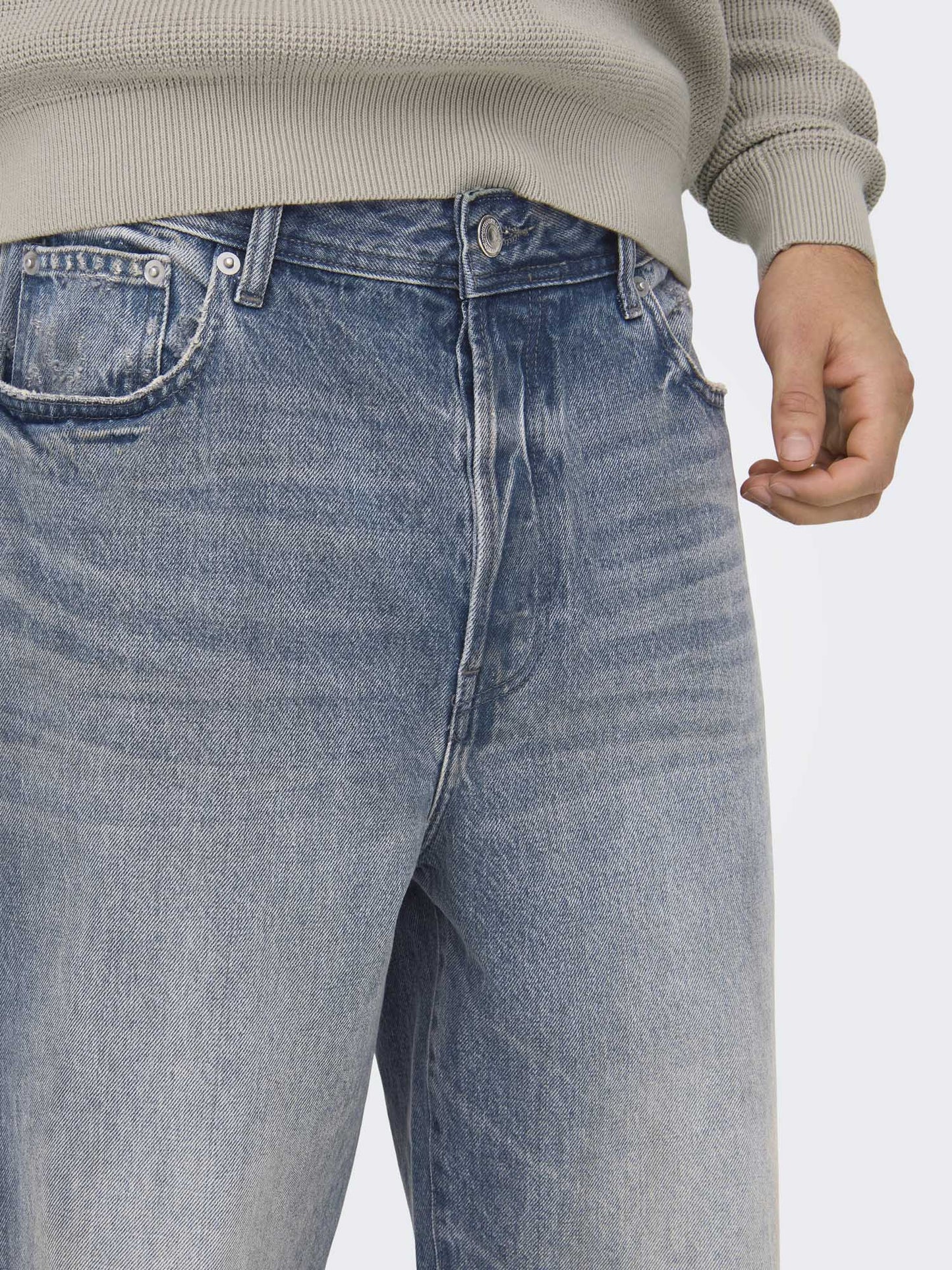 ONLY&SONS FADE LOOSE - JEANS