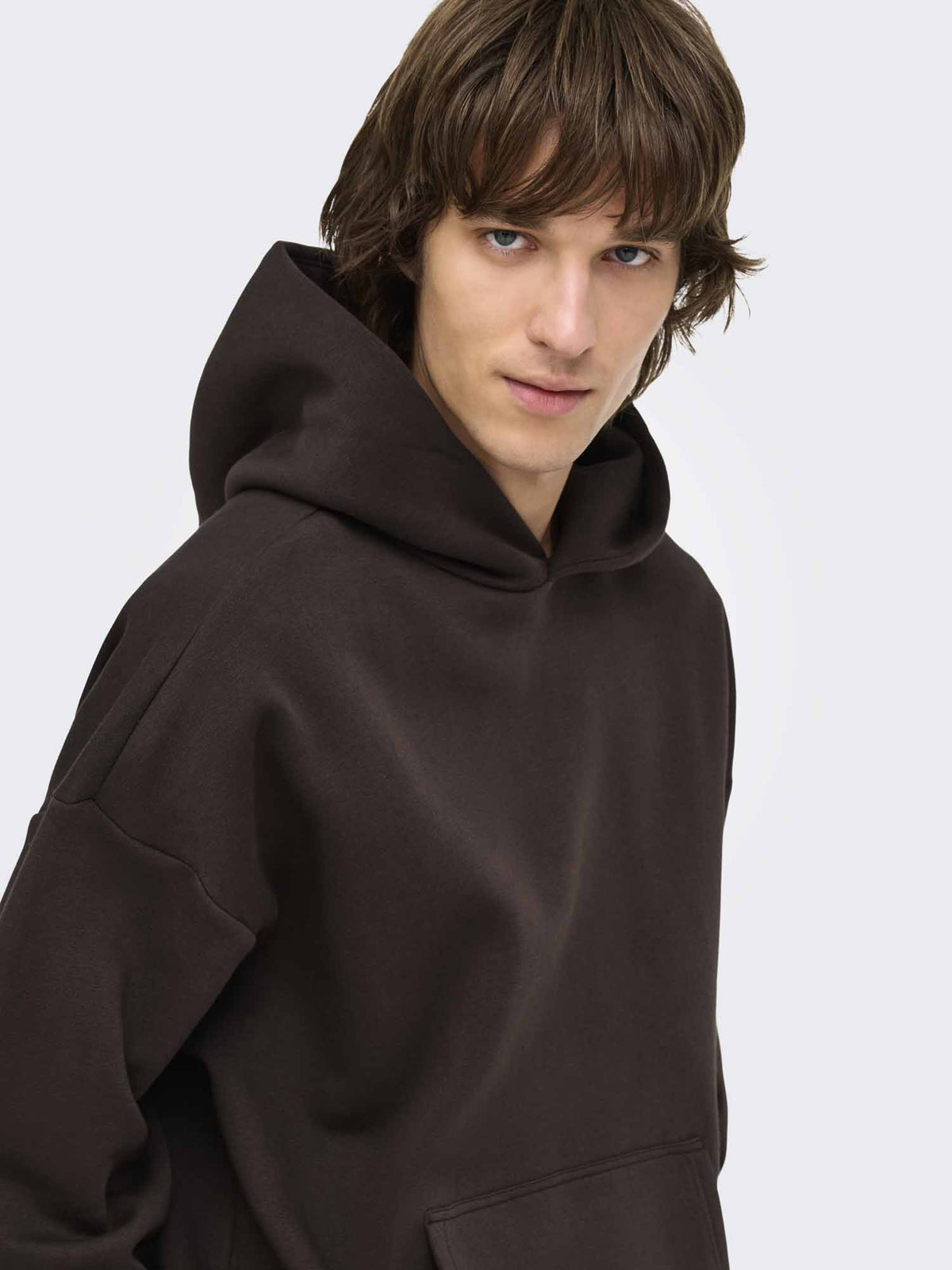 Only & Sons Ceres, felpa da uomo marrone