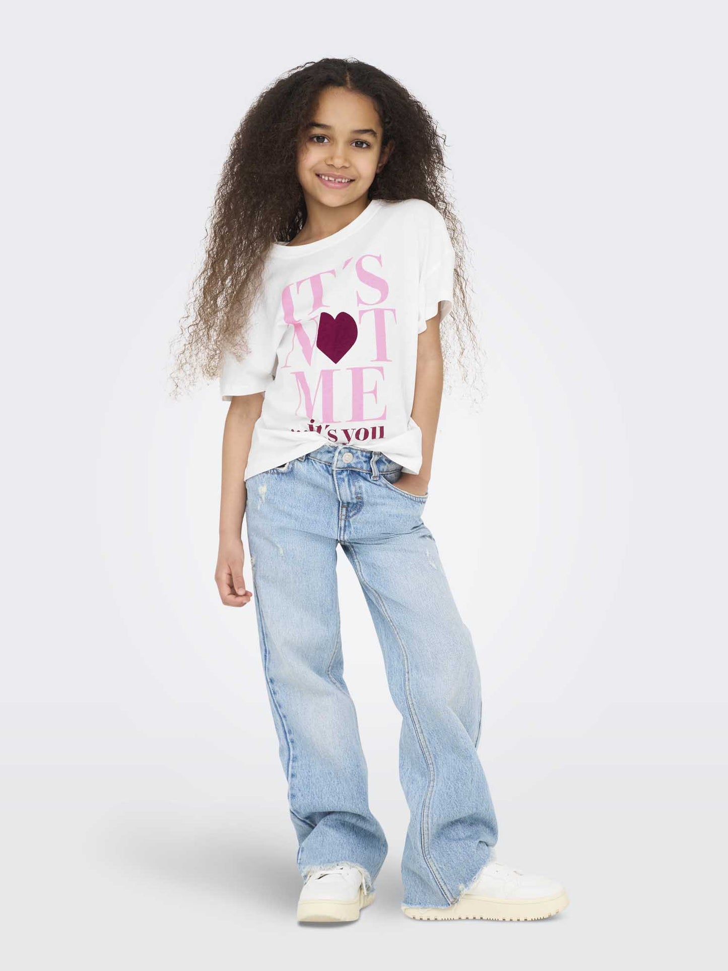 ONLY JR ROSA - BIANCO