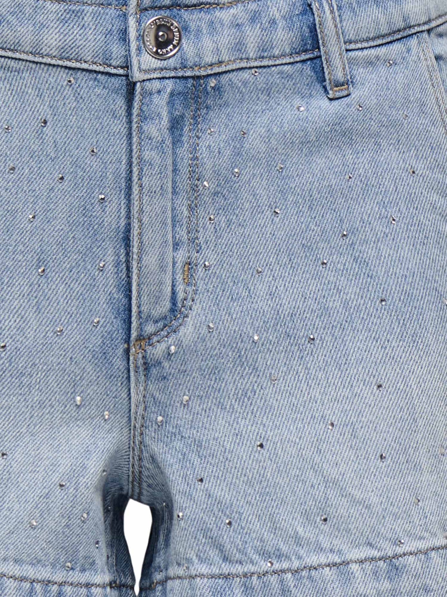 Shorts Only Jr Comet unisex bambino in denim chiaro
