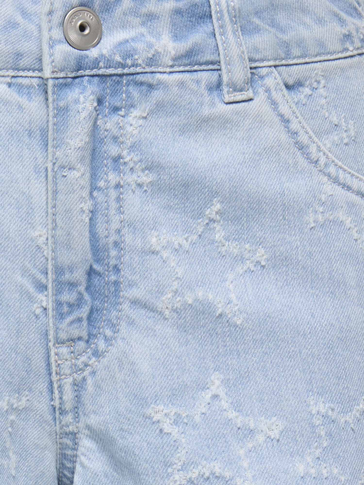 Only jr vega bermuda da bambino/a jeans chiaro
