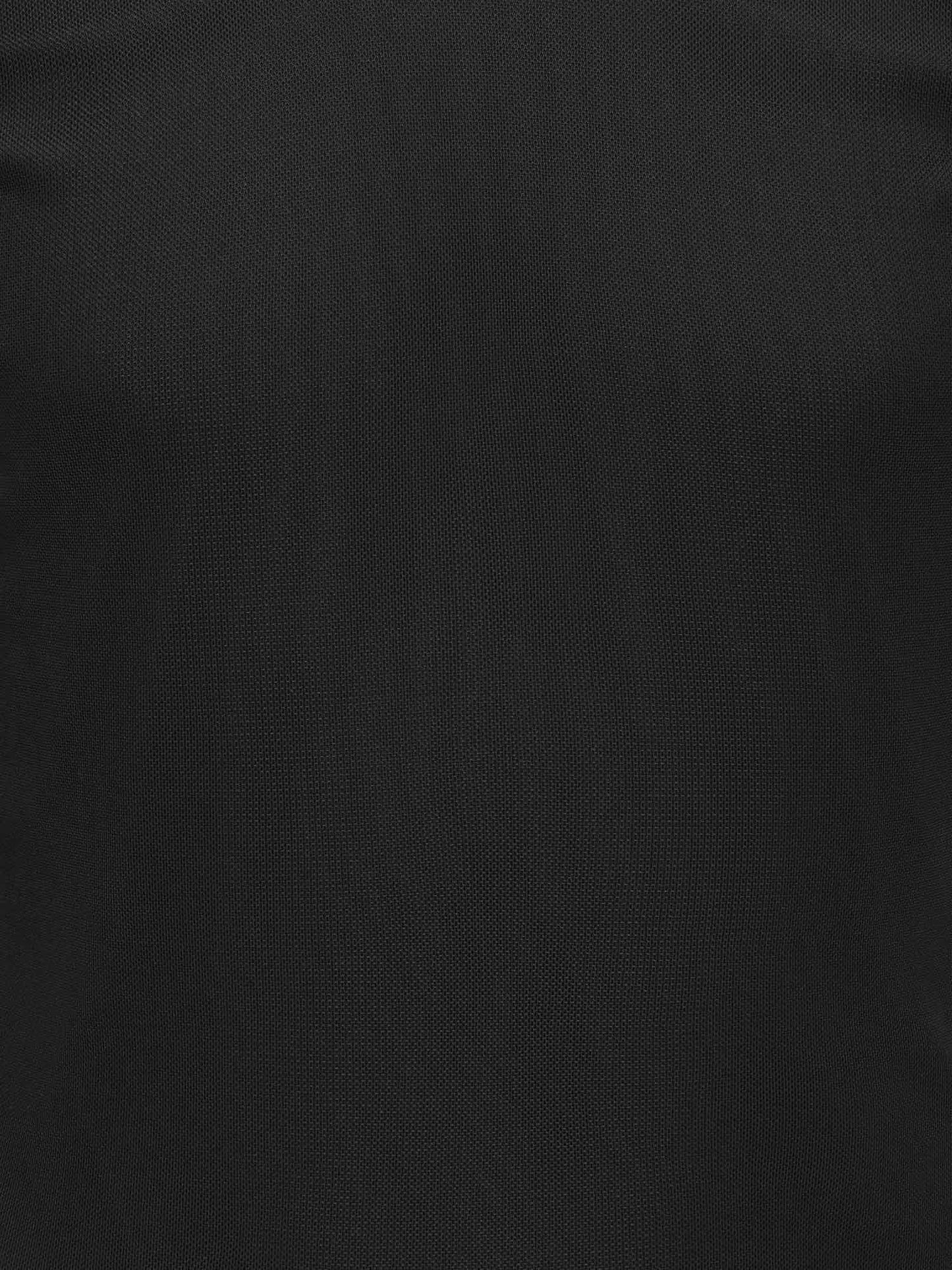 Only Jr Erica, t-shirt a maniche lunghe da bambina nera