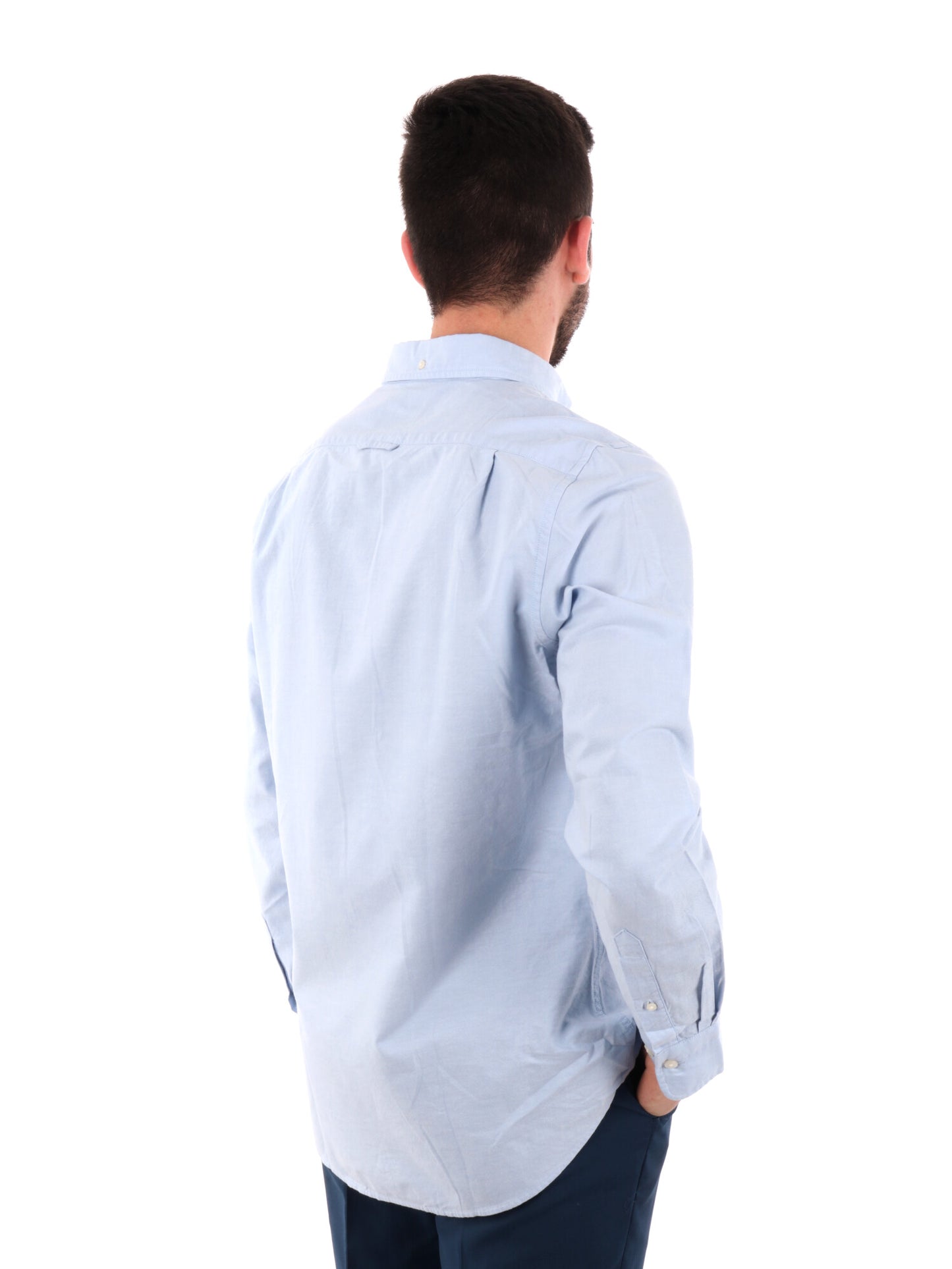 GANT CAMICIA OXF SLI - CELESTE