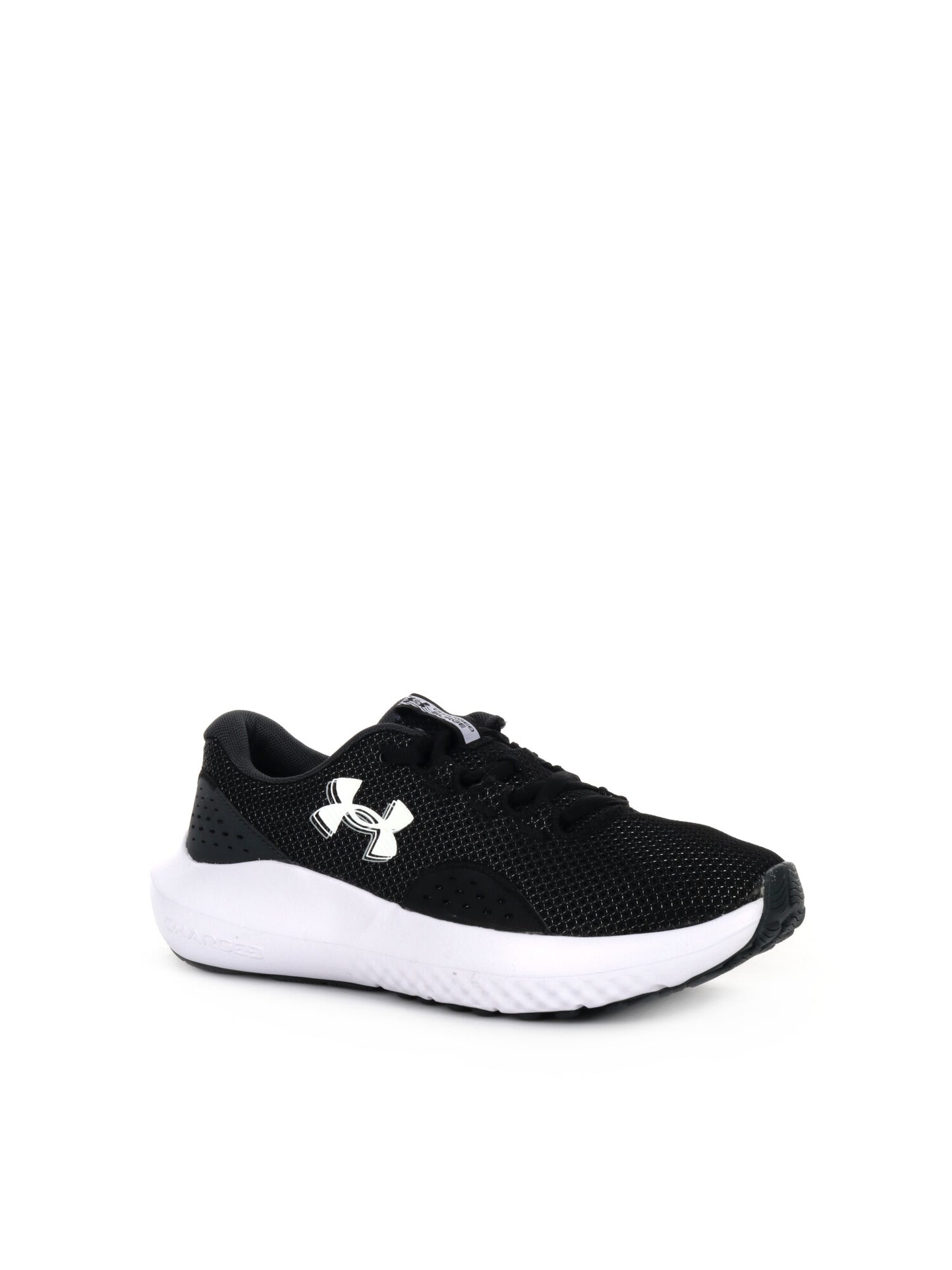 SNEAKERS DA RUNNING CHARGED SURGE 4 UNDER ARMOUR DA DONNA NERO-BIANCO