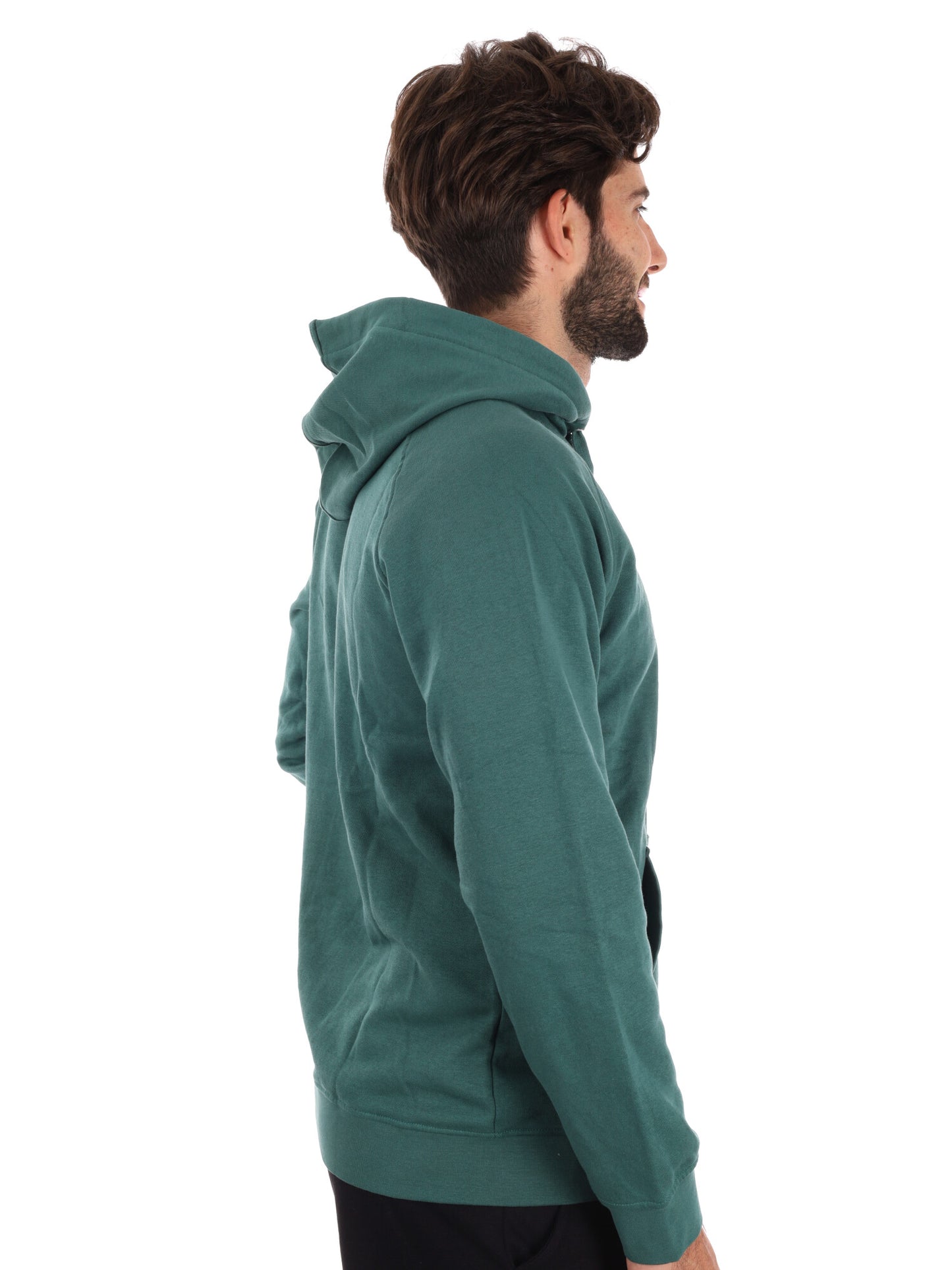 FELPA CAPPUCCIO KAPPA DA UOMO VERDE