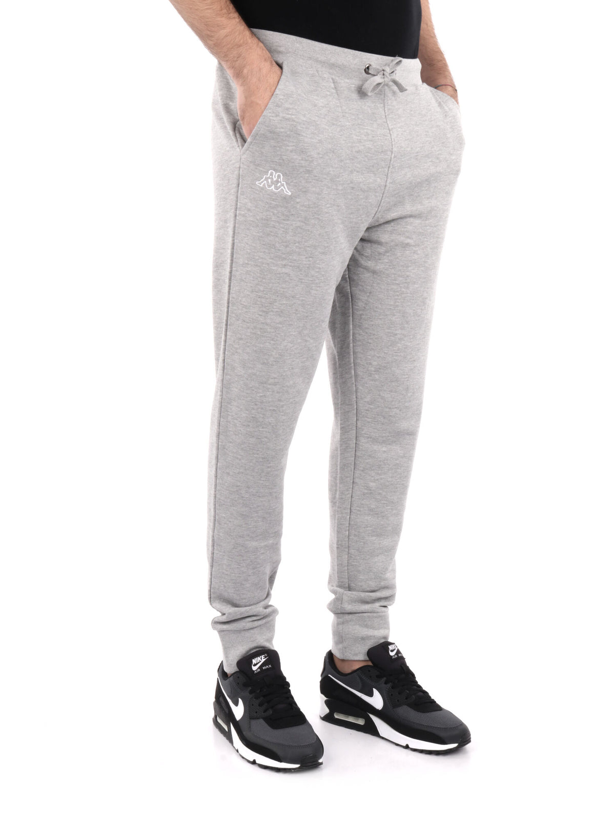 Kappa panta ft pantalone da uomo grigio