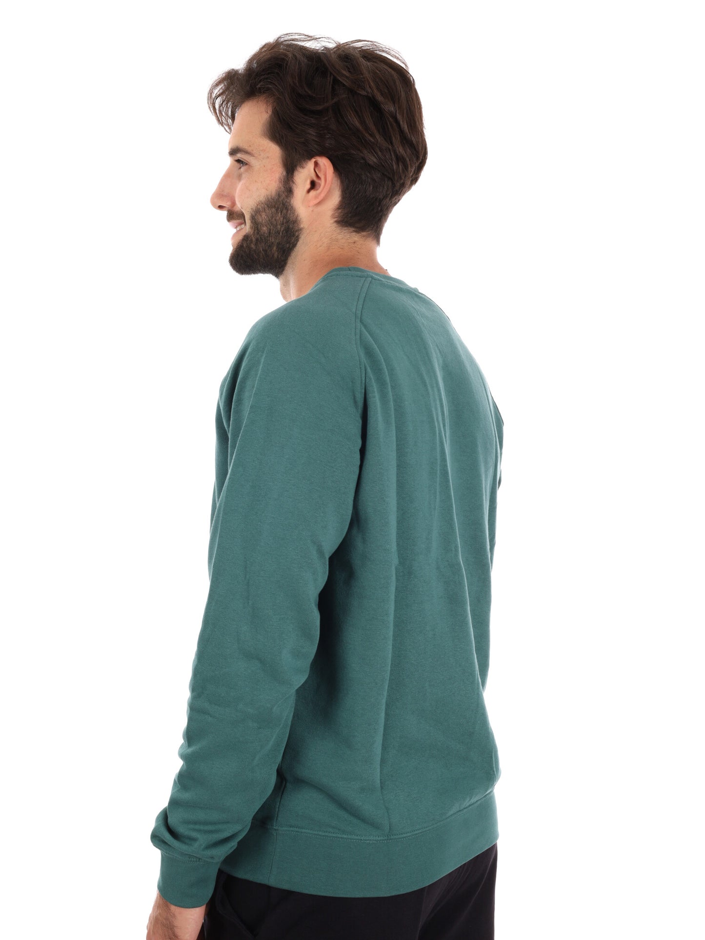 FELPA GIROCOLLO KAPPA DA UOMO VERDE