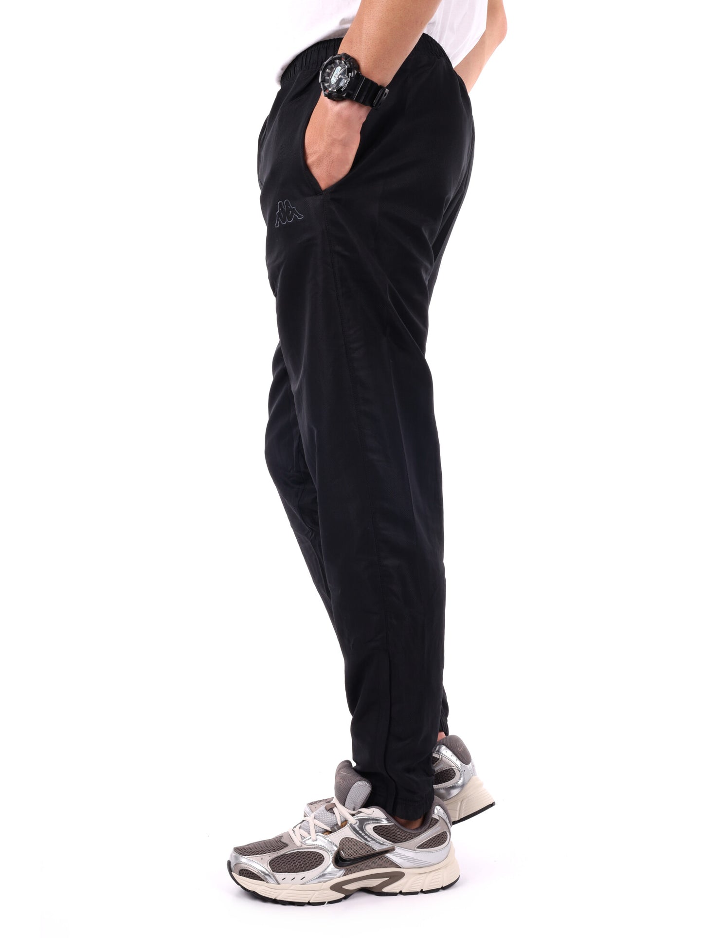 PANTALONE WOVE KAPPA DA UOMO NERO
