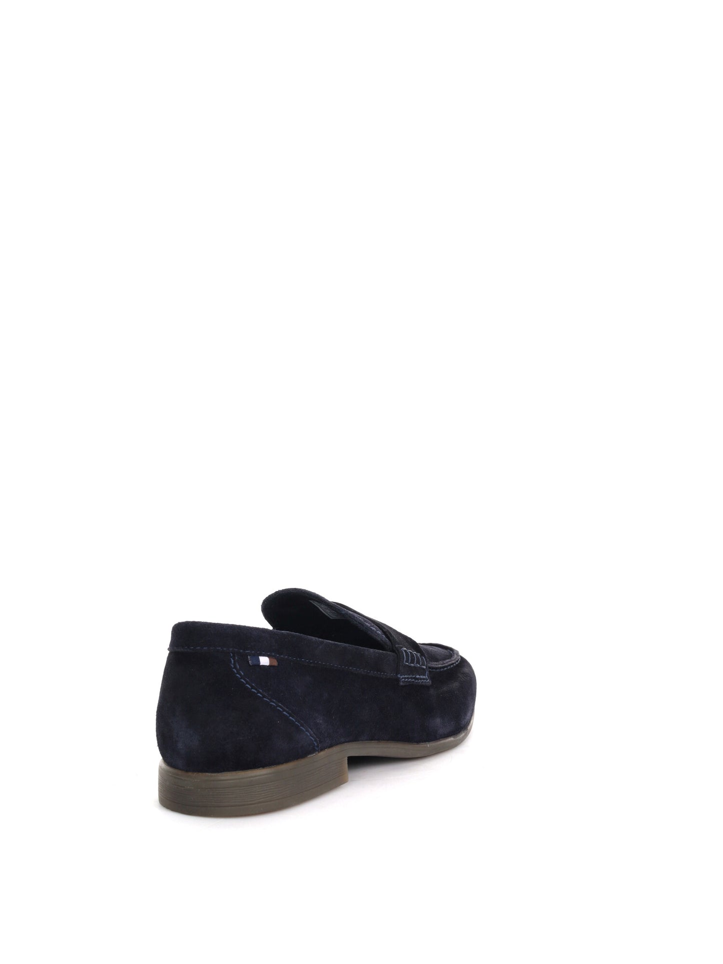 Bugatti Trip, mocassini slip-on in blu da uomo