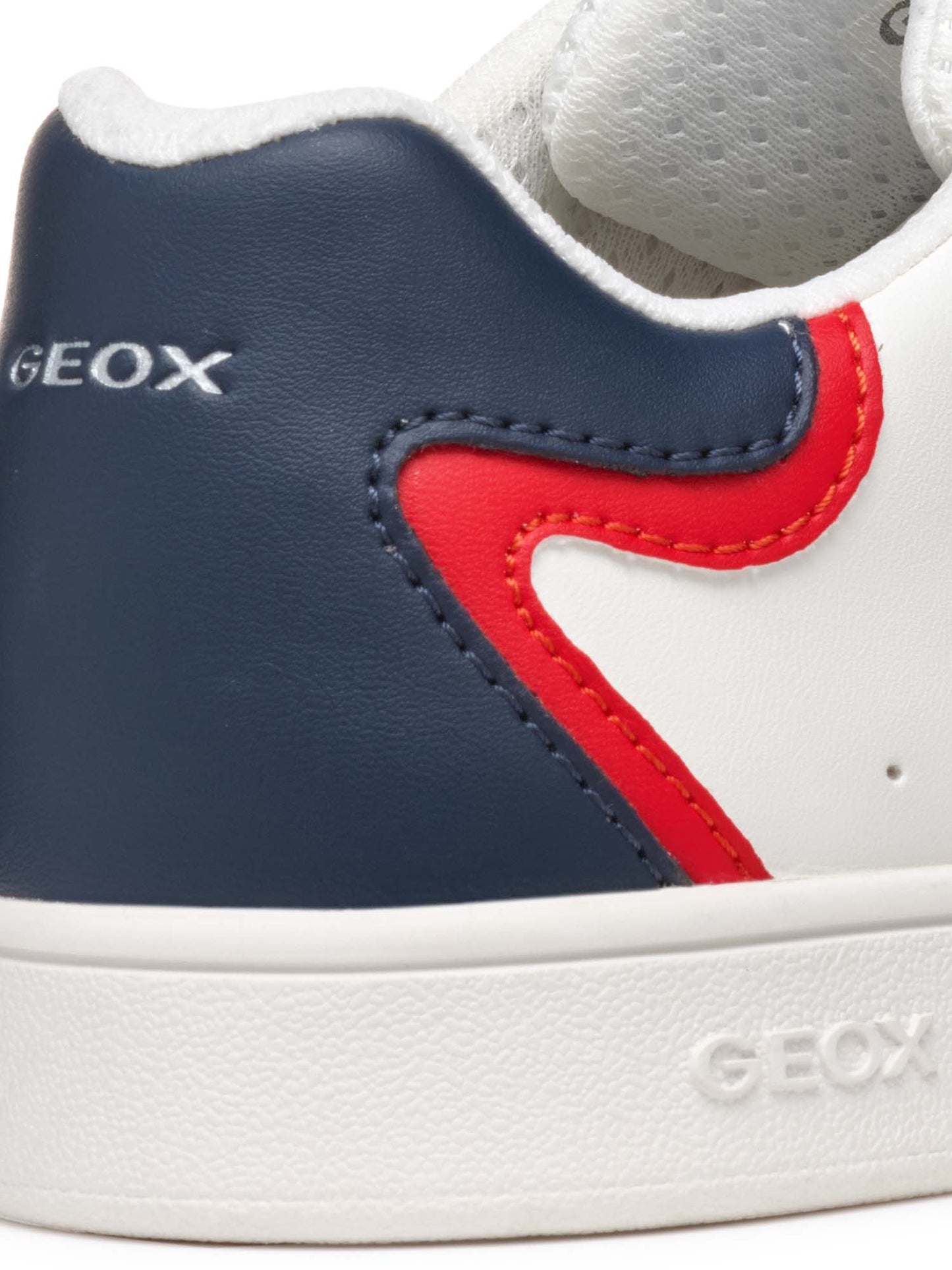 Sneakers Eclyper bianche da bambino con strappo e lacci elastici