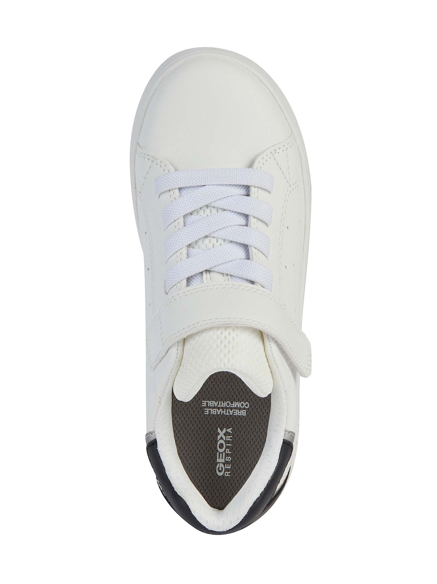 SNEAKERS ECLYPER CON STRAPPO GEOX BAMBINO BIANCO