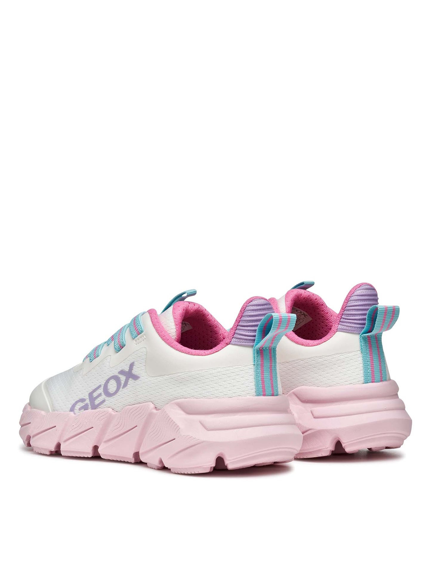 GEOX G FLEXYPER FAST - BIANCO ROSA