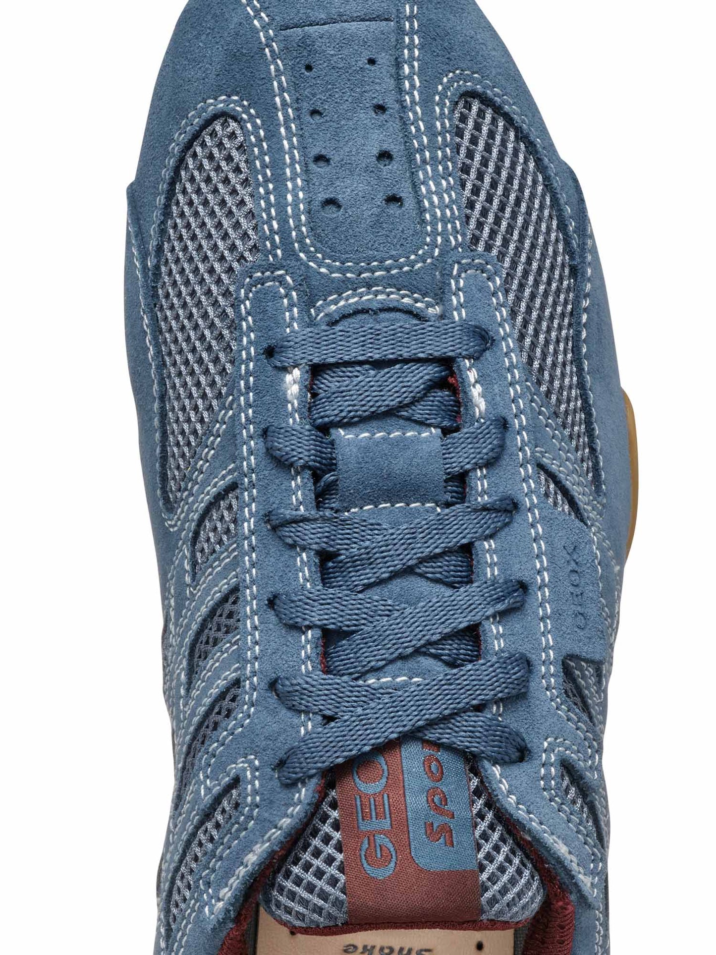 Sneakers Geox Snake da uomo in azzurro con design moderno