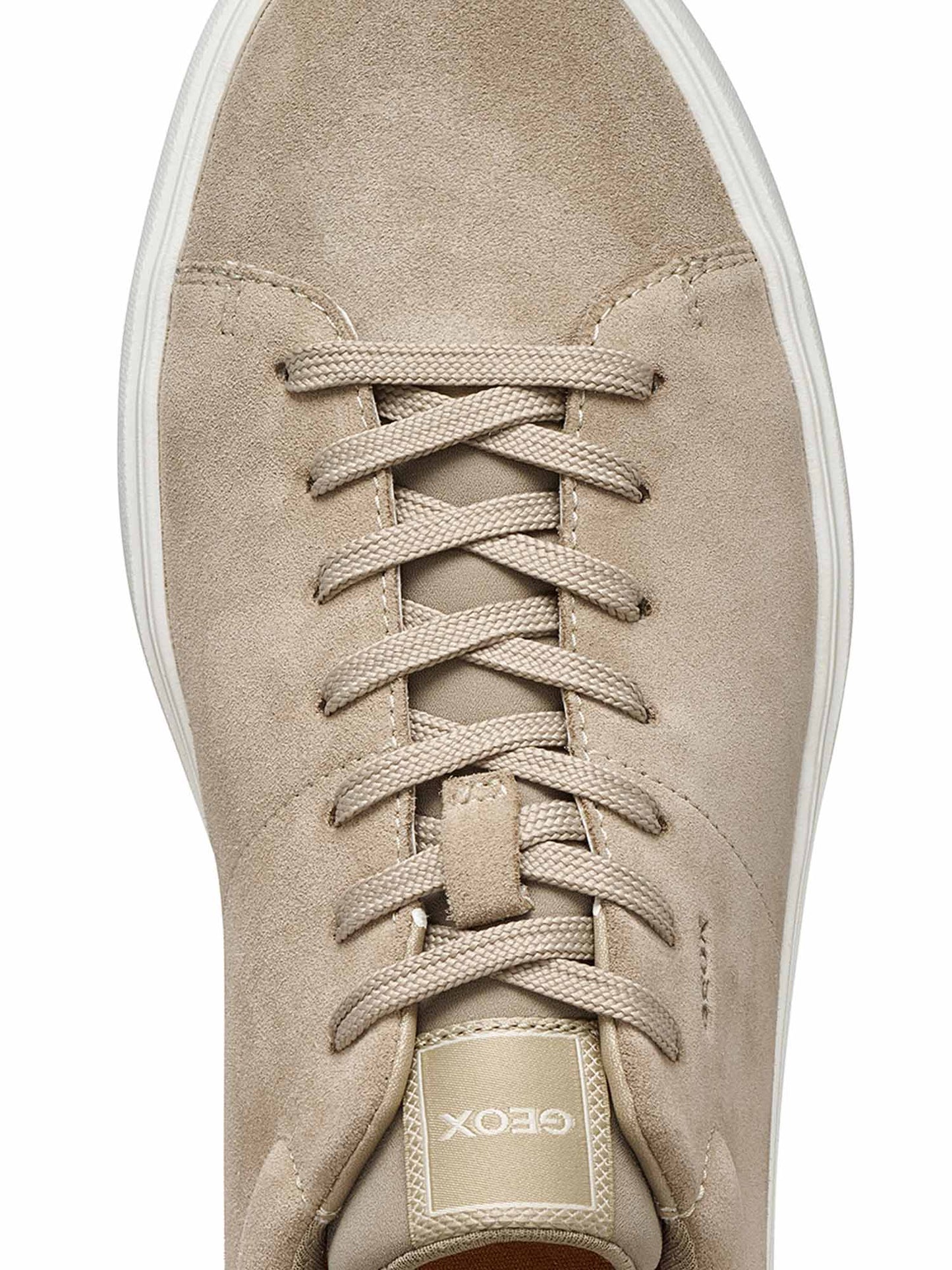 Sneakers Baltmoore beige da uomo di Geox per un comfort casual