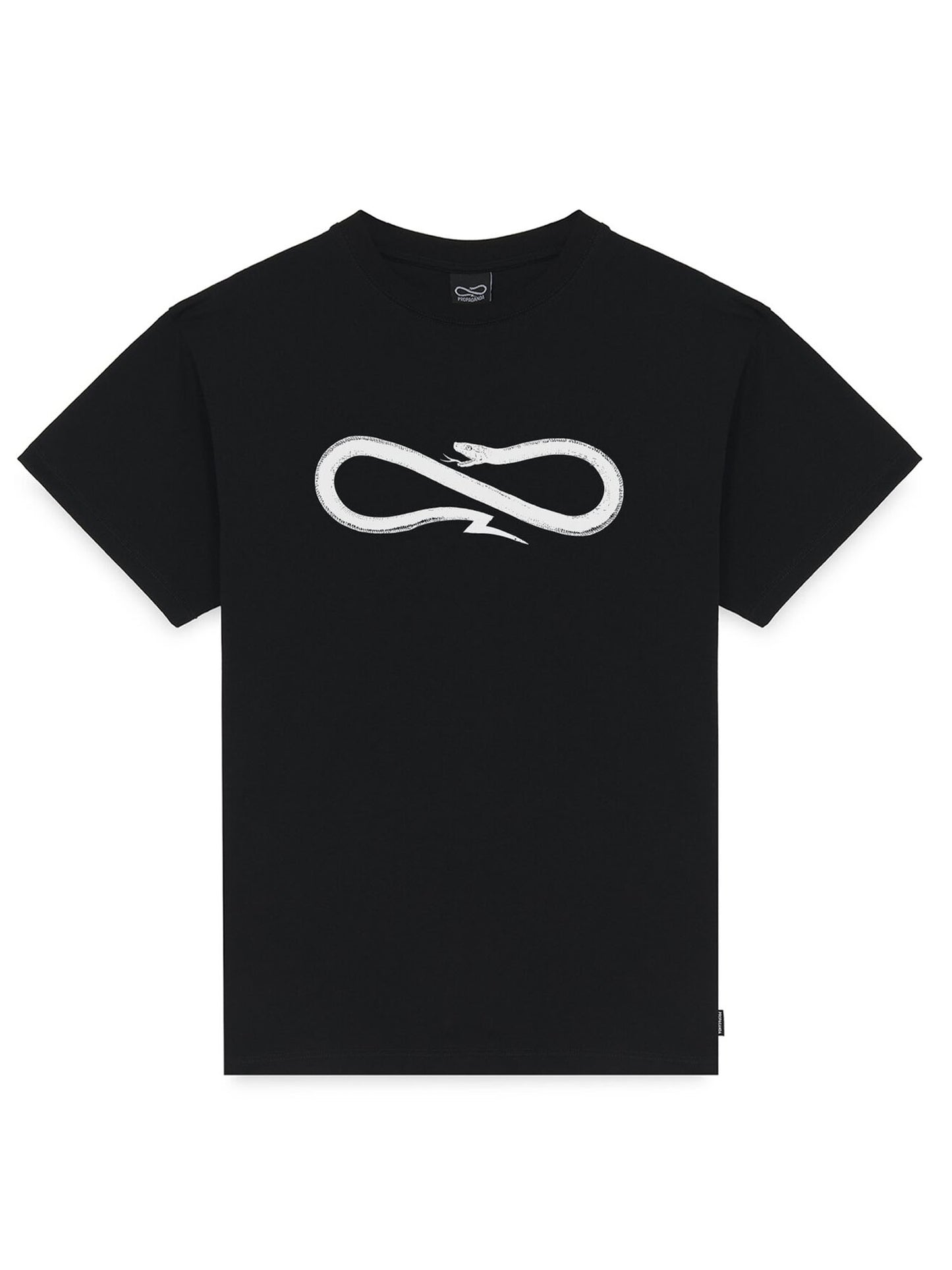 T-SHIRT LOGO PROPAGANDA DA UOMO NERO