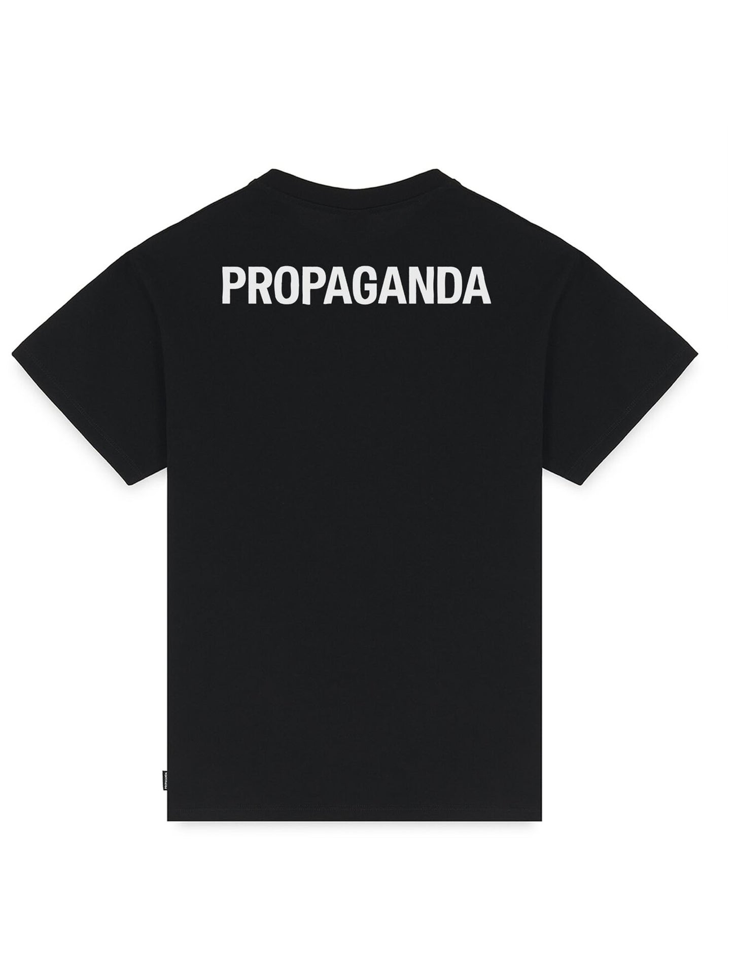 T-SHIRT LOGO PROPAGANDA DA UOMO NERO