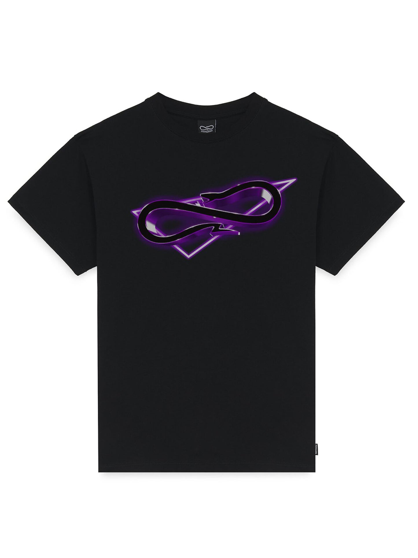 T-SHIRT LOGO PROPAGANDA DA UOMO NERO