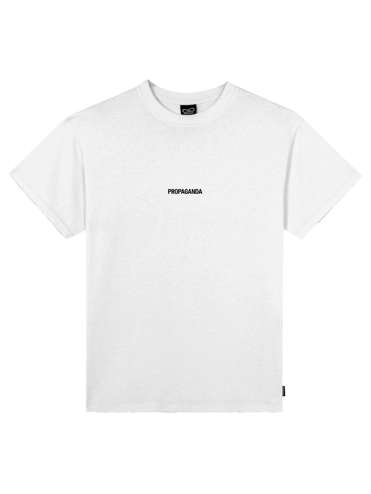 T-SHIRT RIBS PROPAGANDA DA UOMO BIANCO