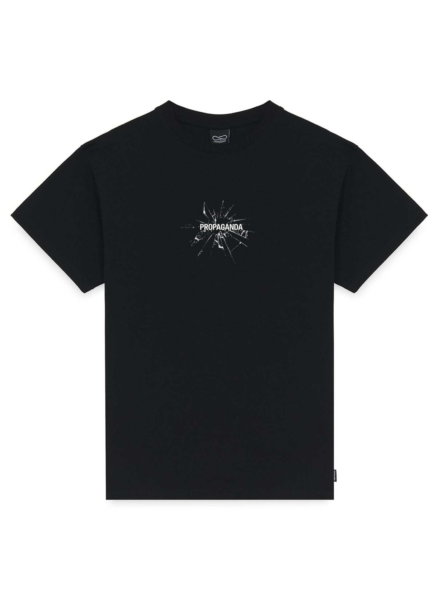 T-SHIRT RIBS PROPAGANDA DA UOMO NERO