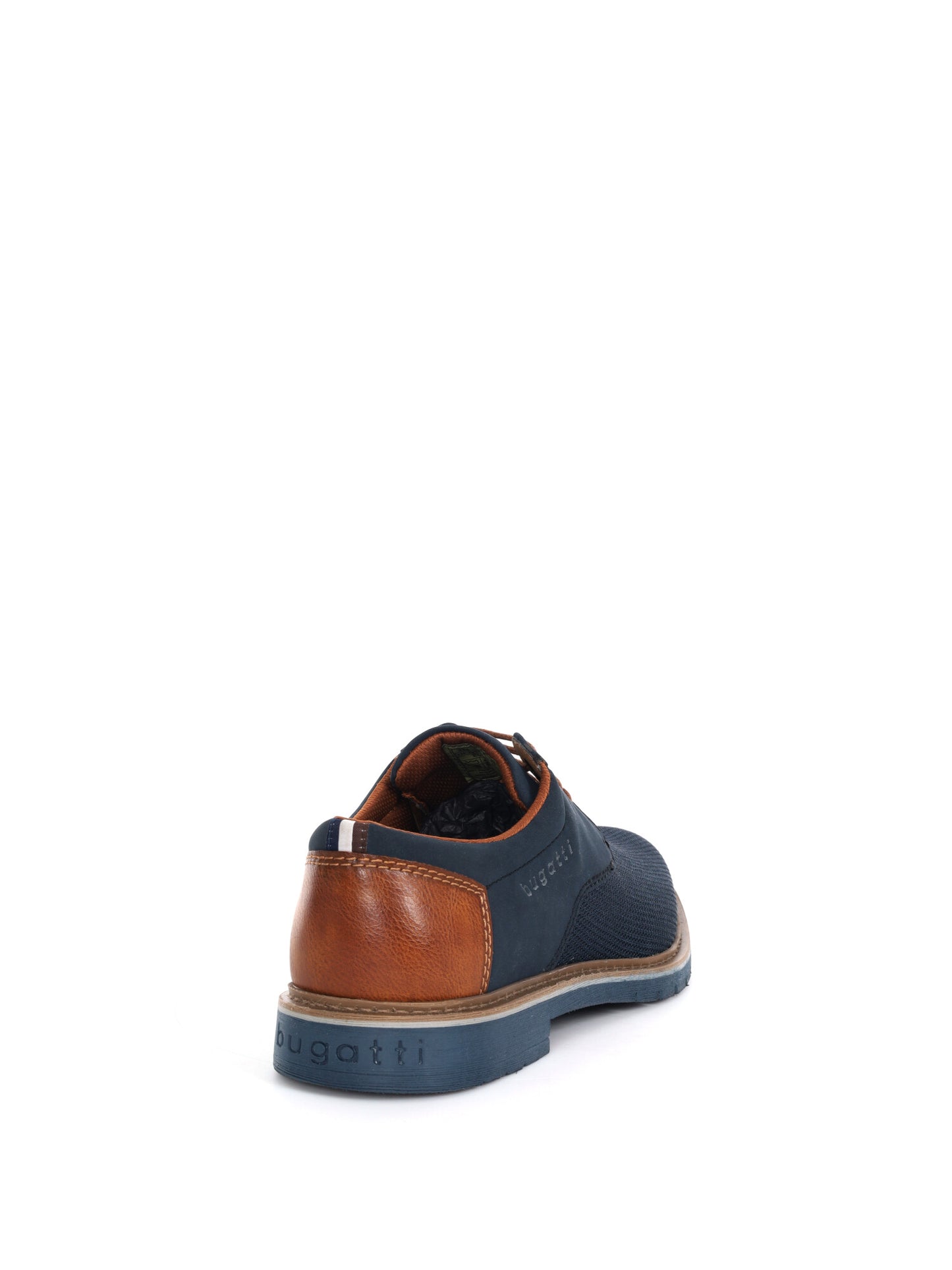 Bugatti Carrion, stringate blu da uomo eleganti e raffinate