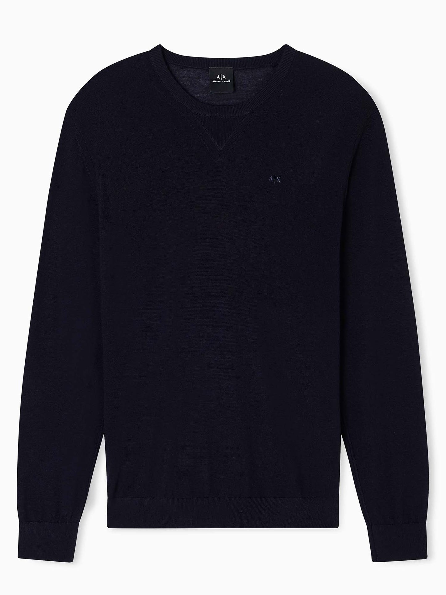 Armani Exchange 8NZM3A ZM8AZ 1510, maglia da uomo blu