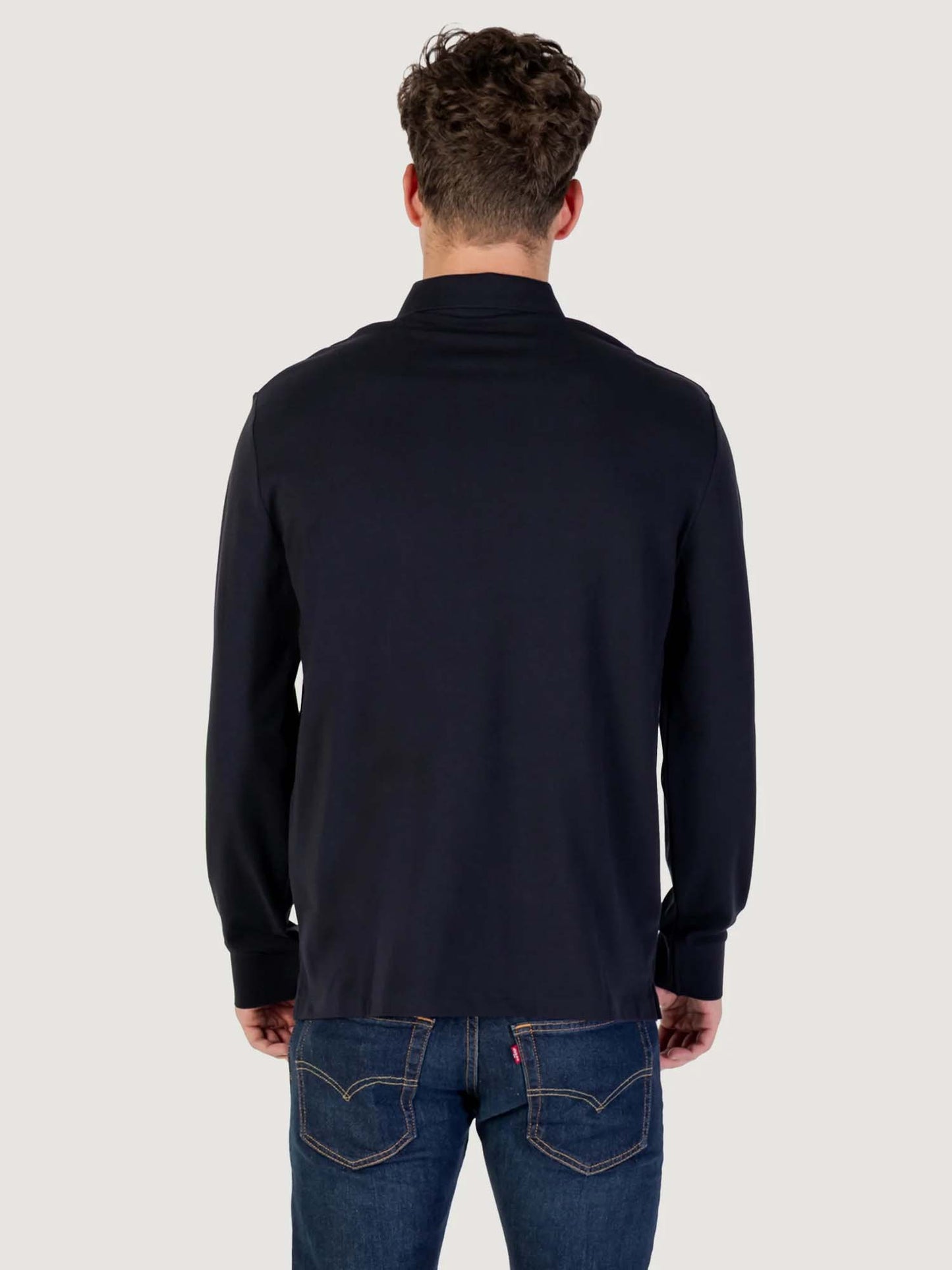 Armani Exchange Card, maglia da uomo blu