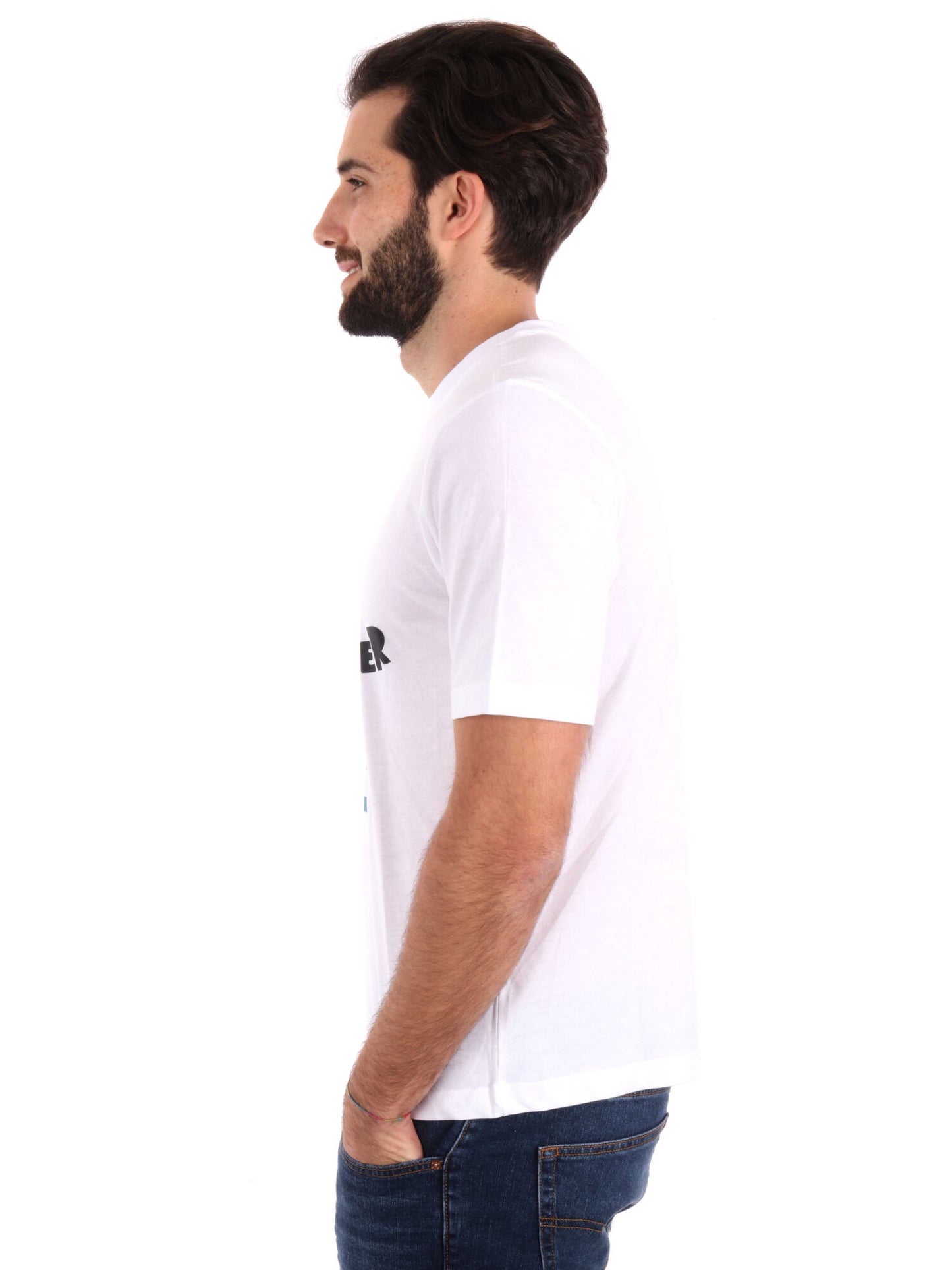 T-SHIRT LOGO GIMMIO KAPPA UOMO BIANCO