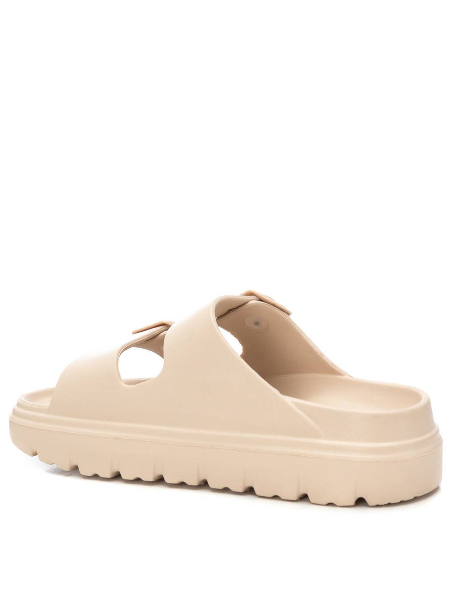 Xti ciabatte flat da donna adulto beige in gomma leggera e confortevole