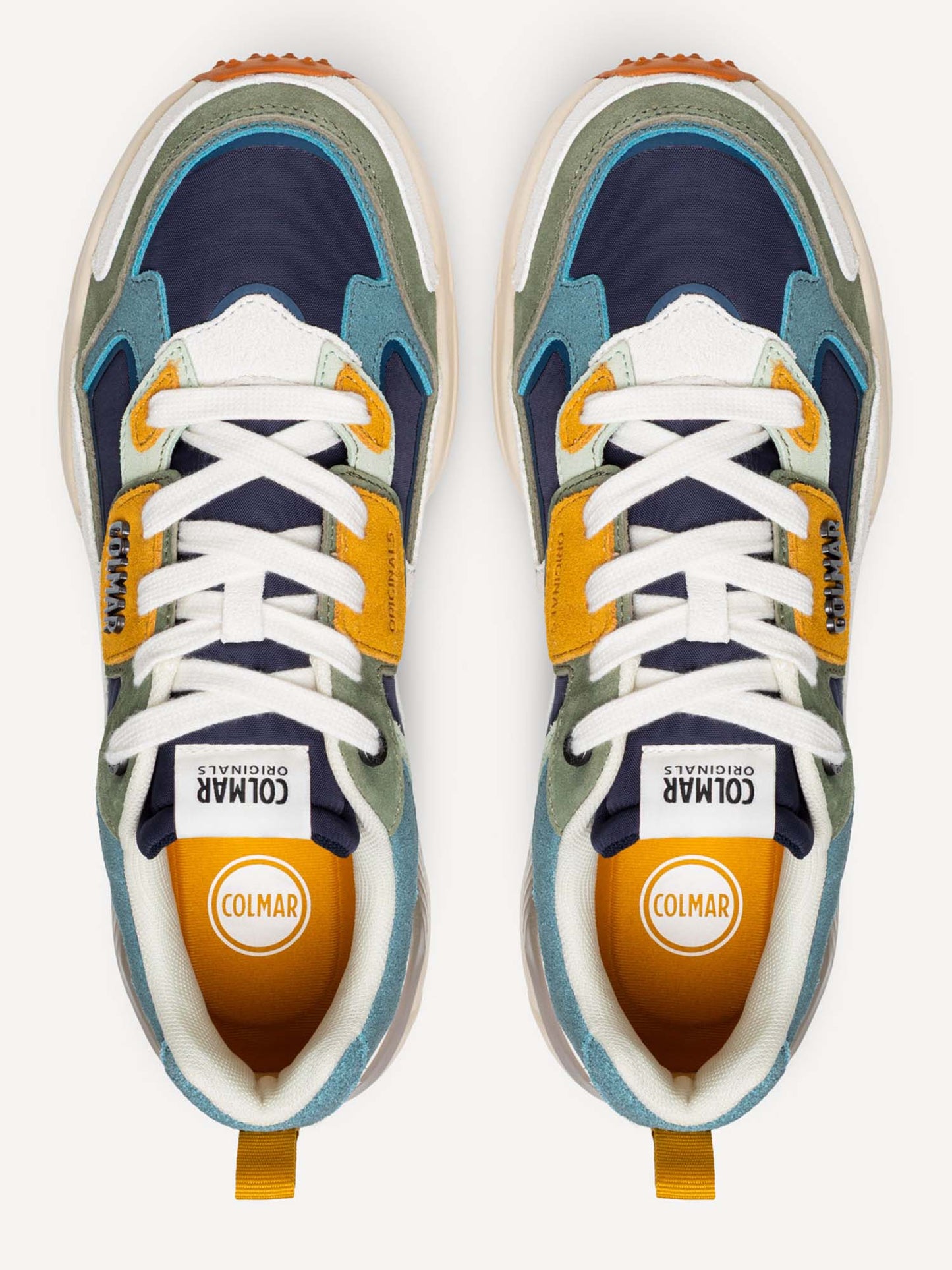 SNEAKERS BLU-MULTICOLOR GARNER COLMAR DA UOMO