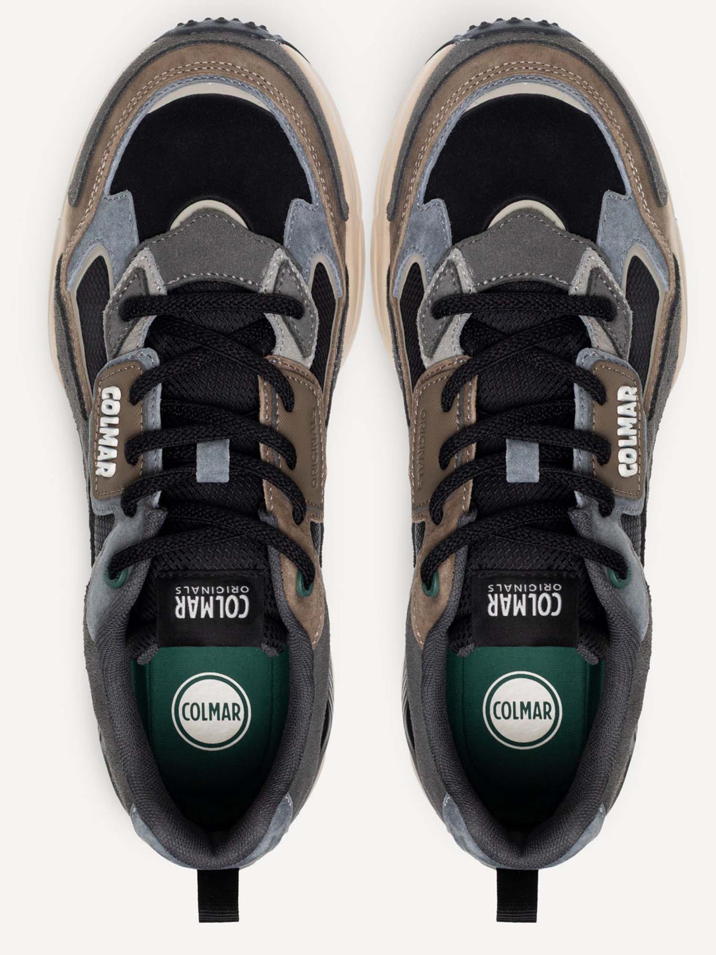 SNEAKERS GARNER GROUNDS COLMAR DA UOMO NERO
