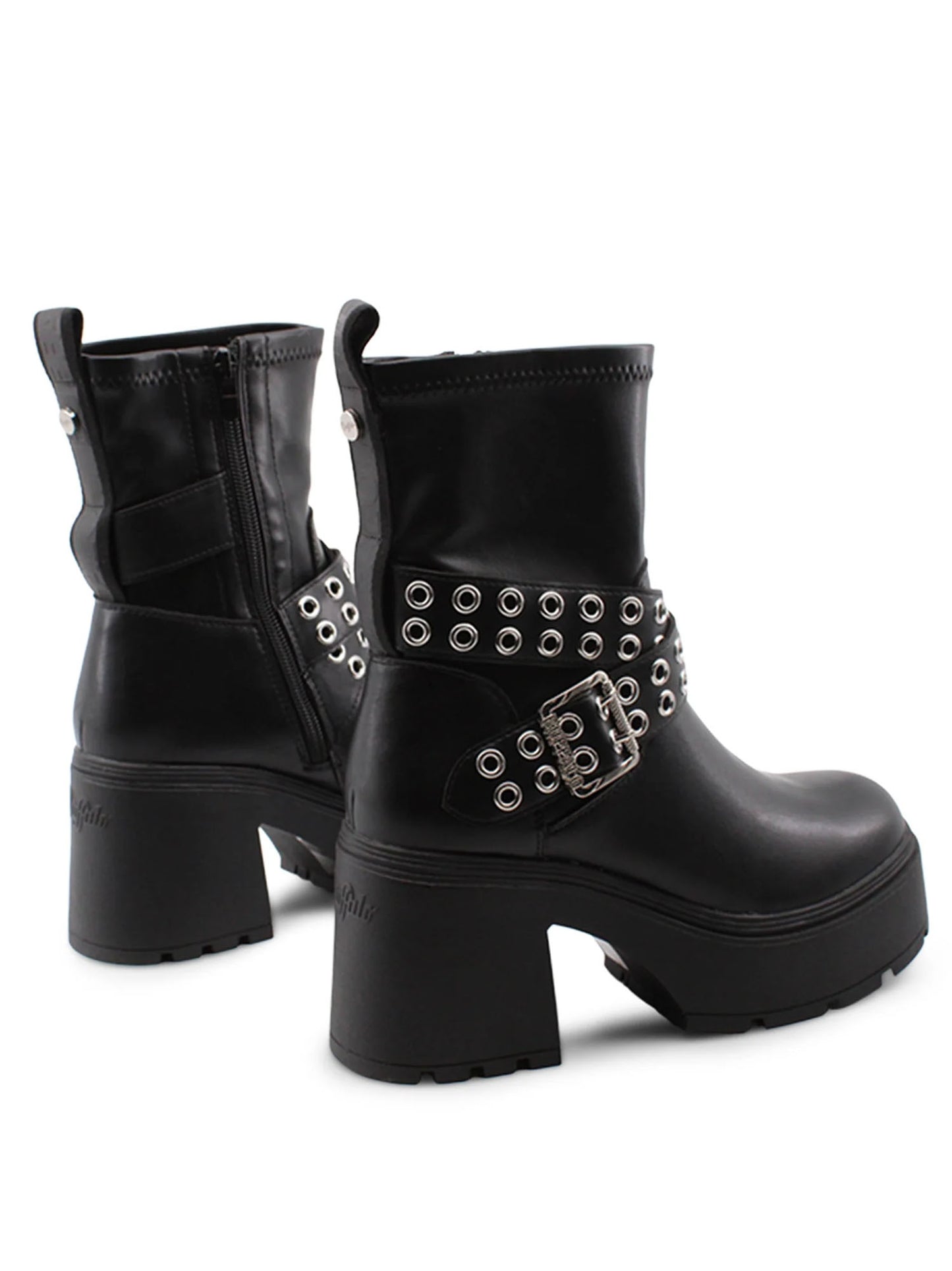 STIVALETTO MILA ROCK BUFFALO DA DONNA NERO