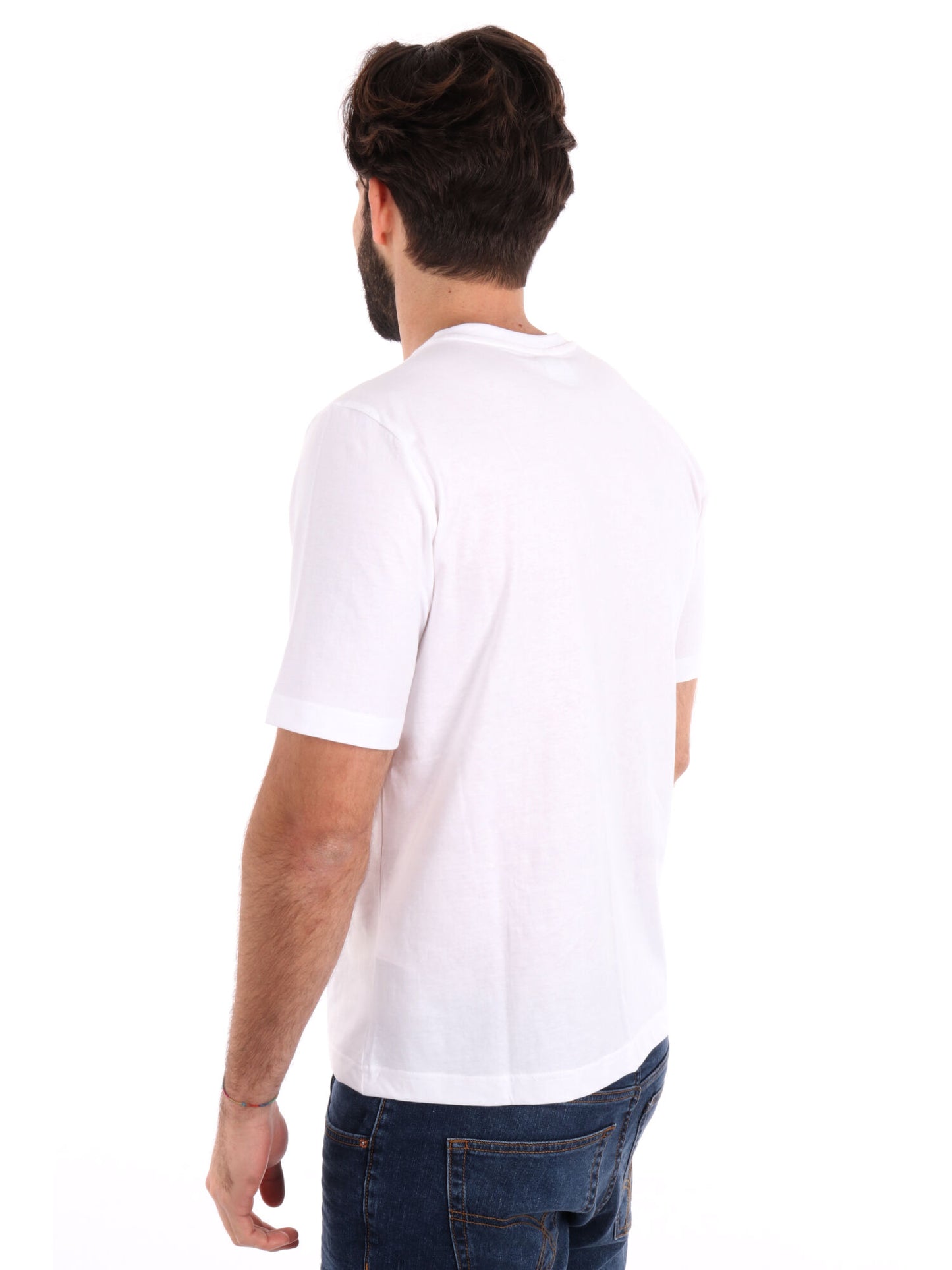 T-SHIRT LOGO GUOTI KAPPA UOMO BIANCO