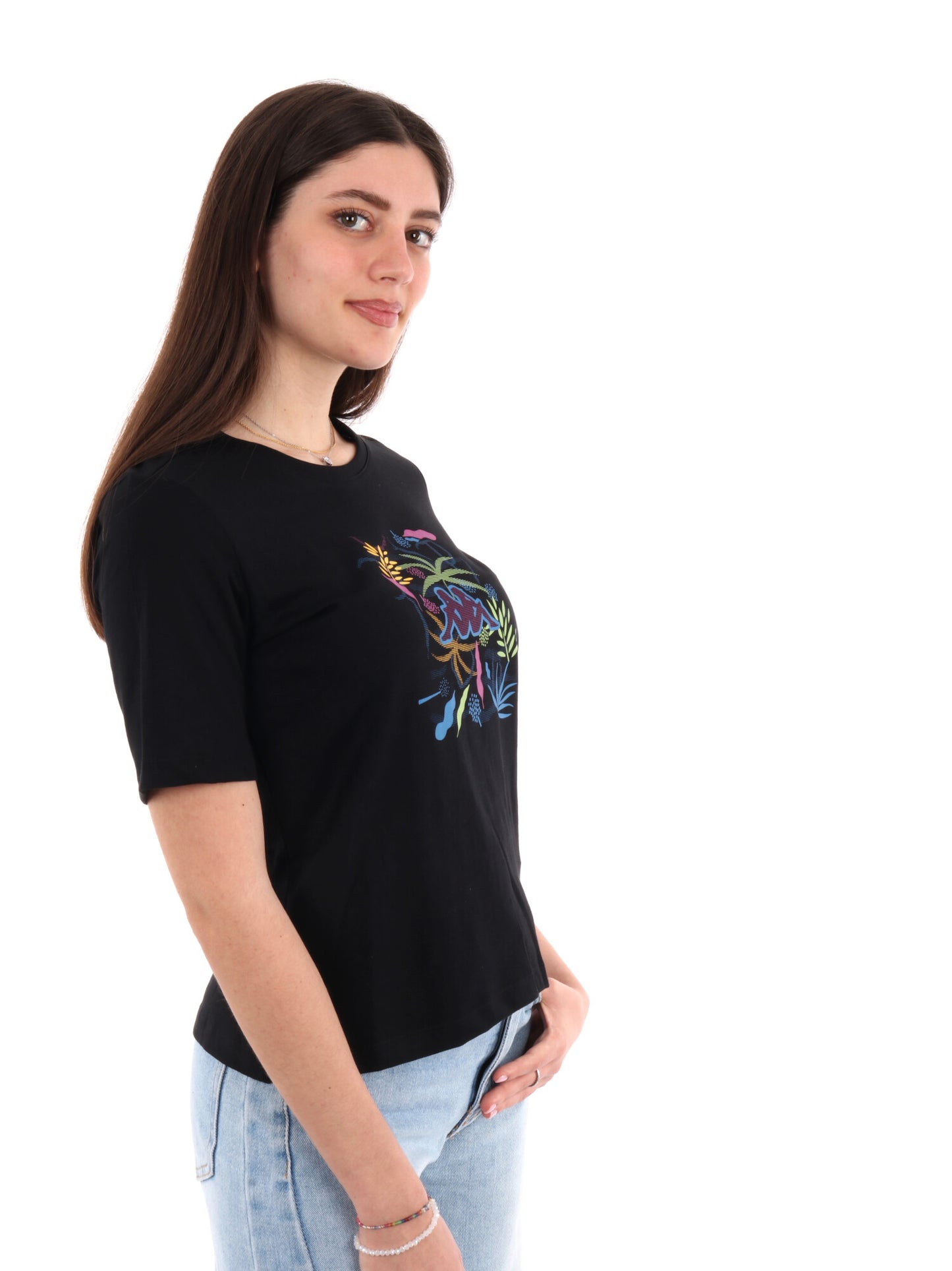 KAPPA T-SHIRT MM - NERO