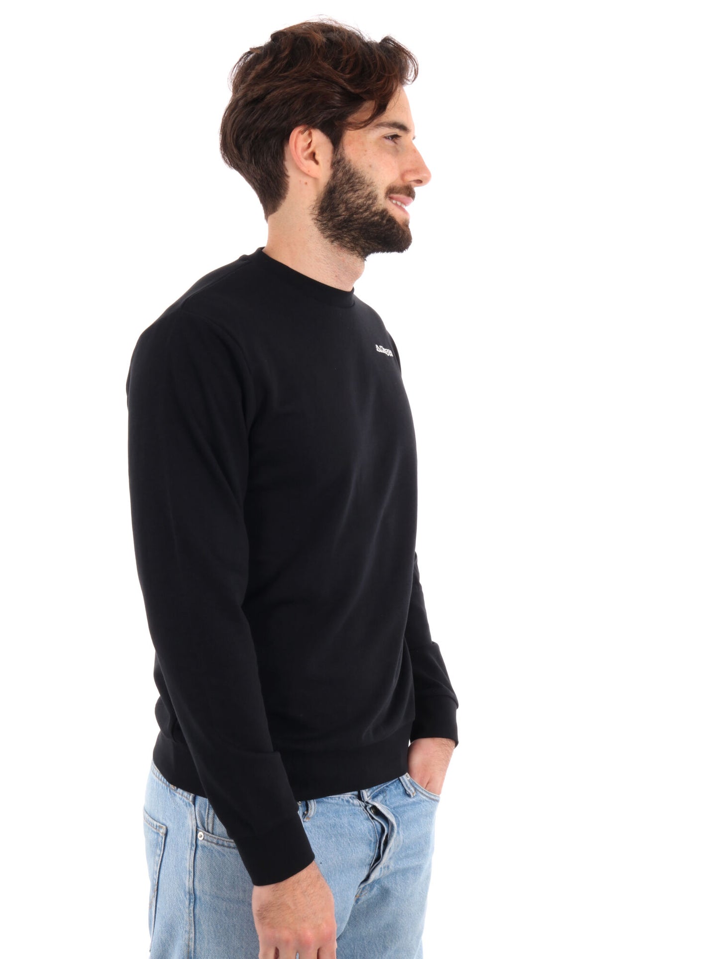 FELPA GIROCOLLO KAPPA UOMO NERO