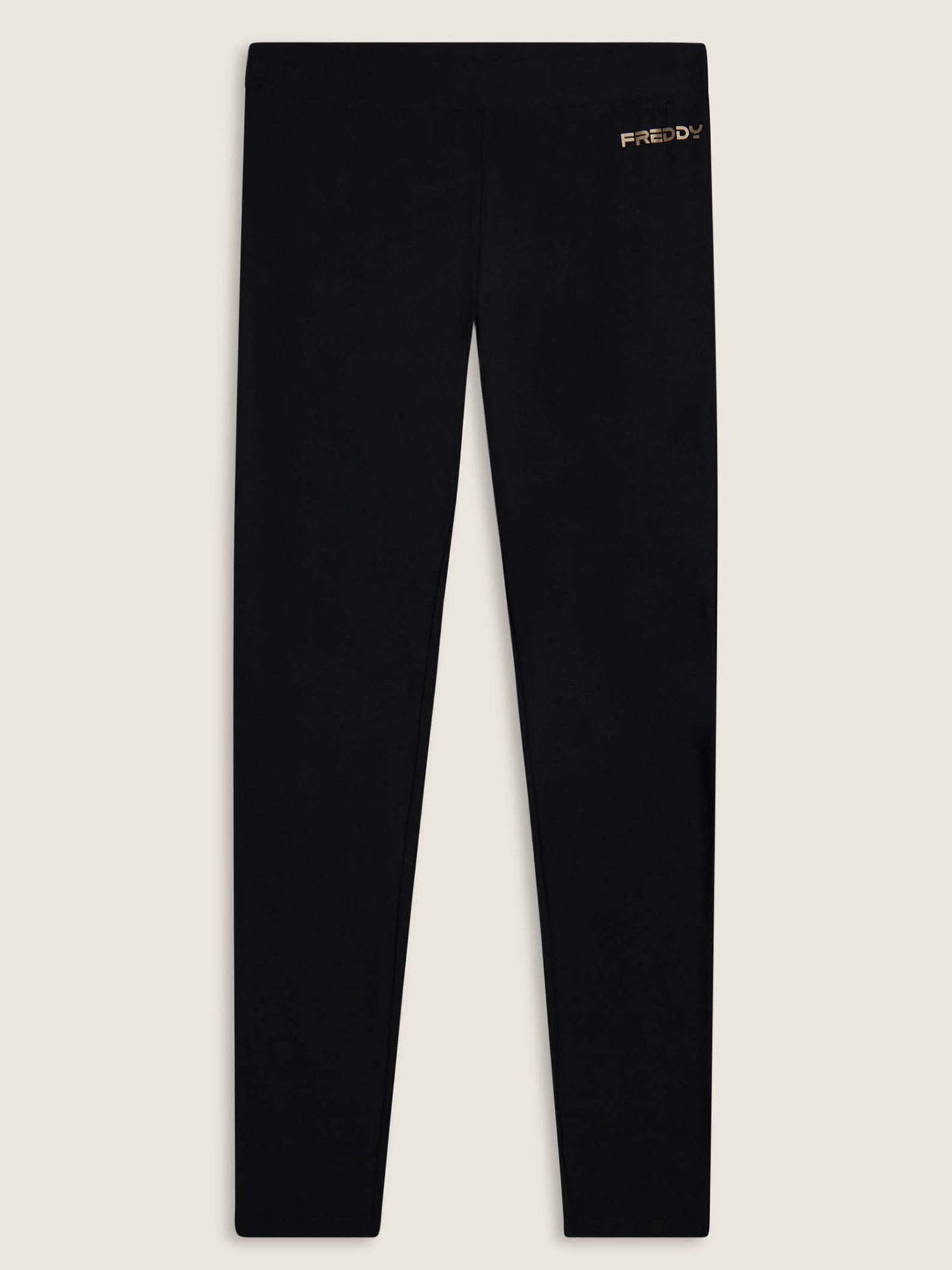 LEGGINGS CON CUCITURA POSTERIORE A CUORE FREDDY DONNA NERO