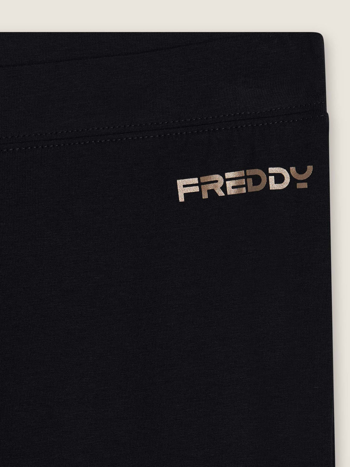 LEGGINGS CON CUCITURA POSTERIORE A CUORE FREDDY DONNA NERO